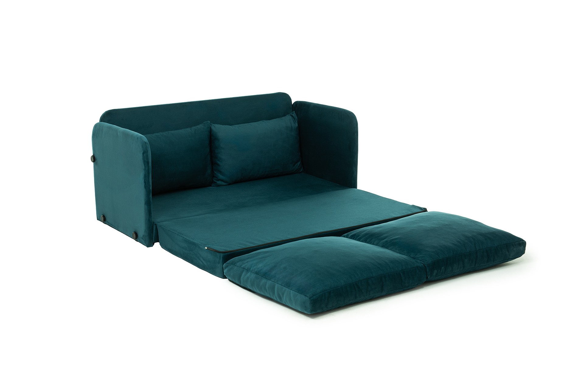 Saga Sofa Bed 2-seater Petrol Green