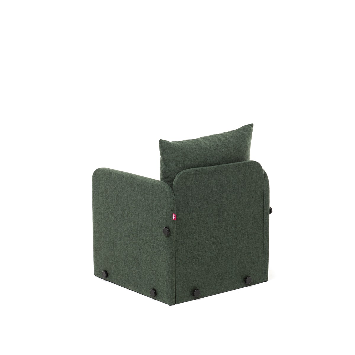 Saga Sofa bed 1-seater Green