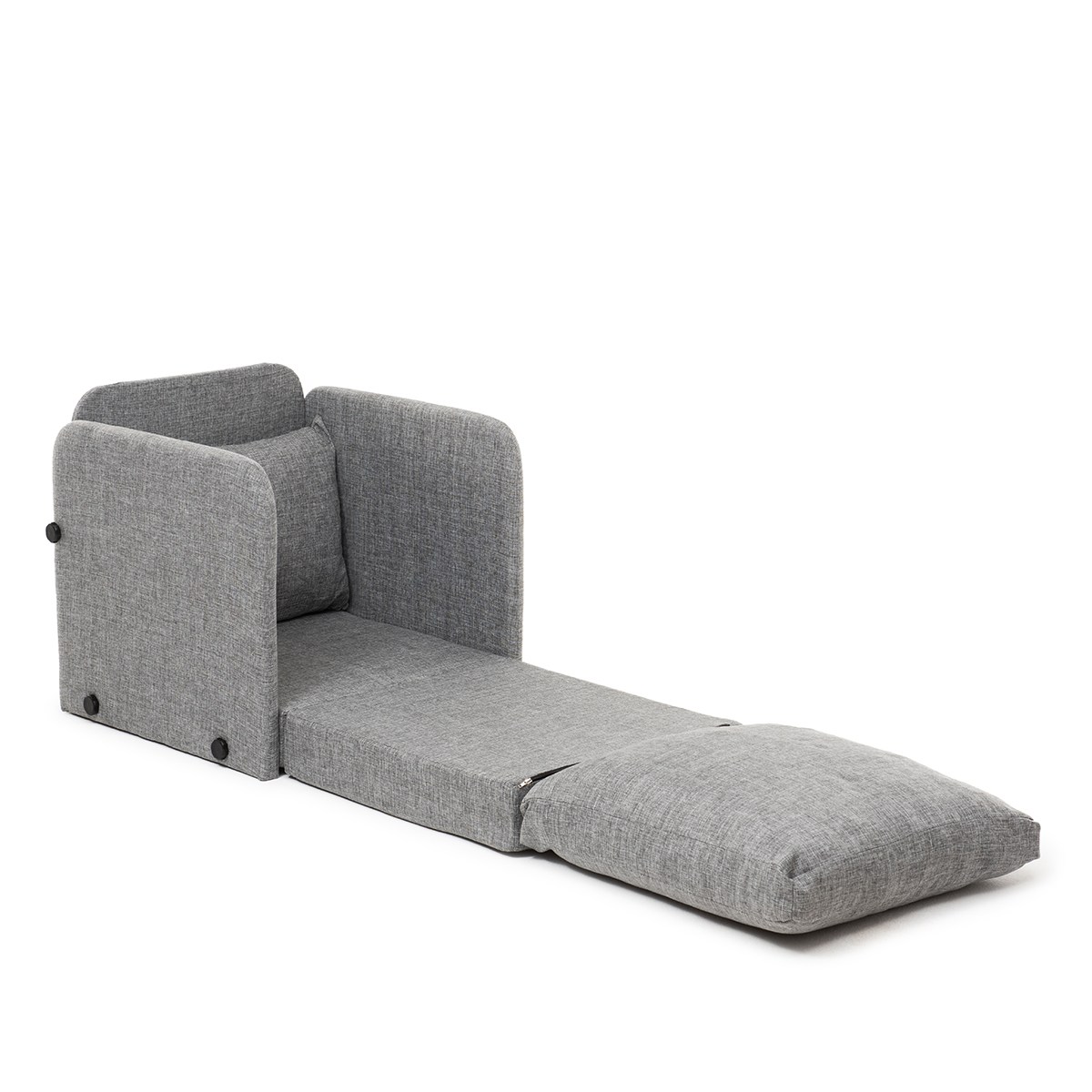Saga Sofa Bed 1-seater Light Grey