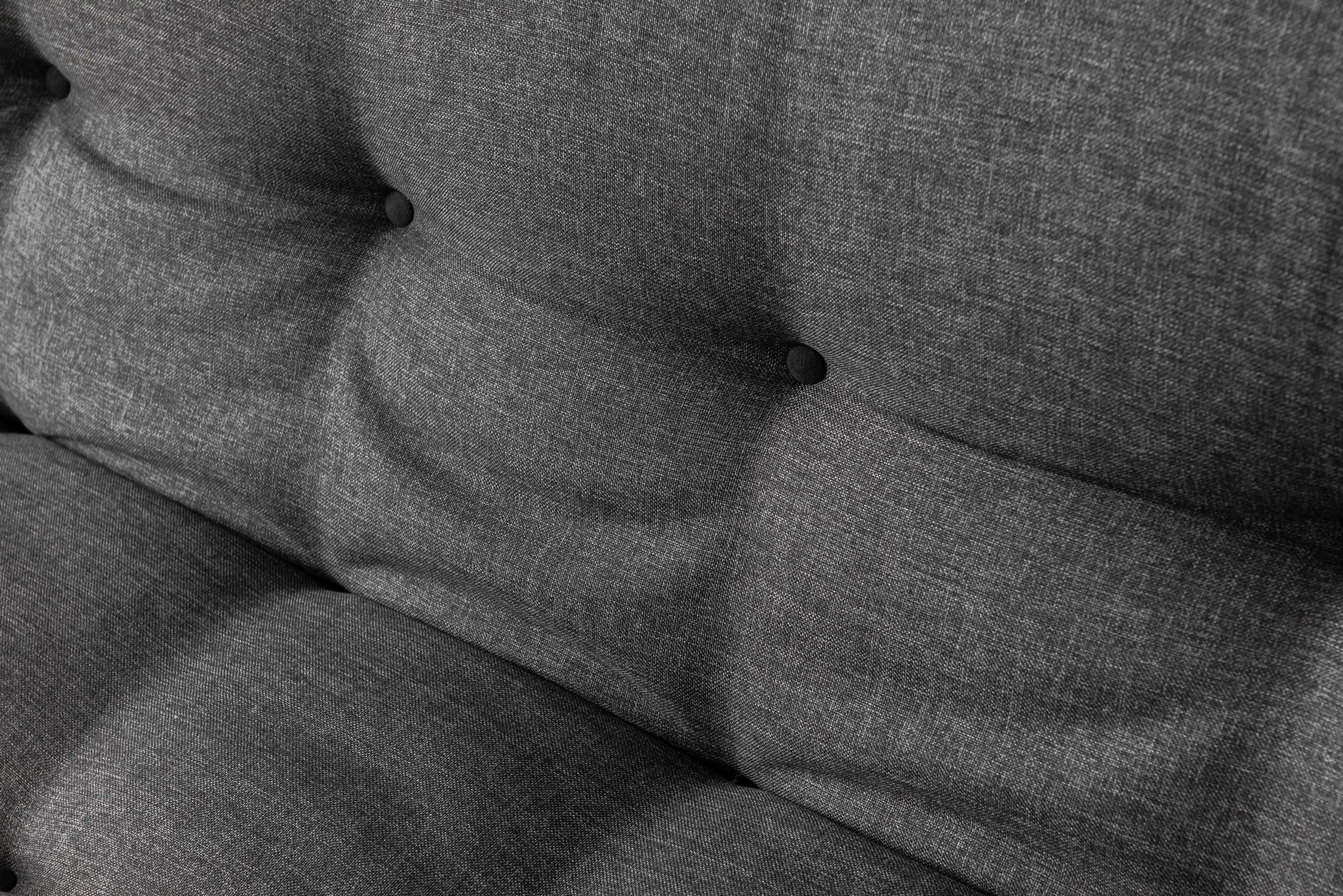 Misa Small Sofa Bed 3-seater Dark Grey