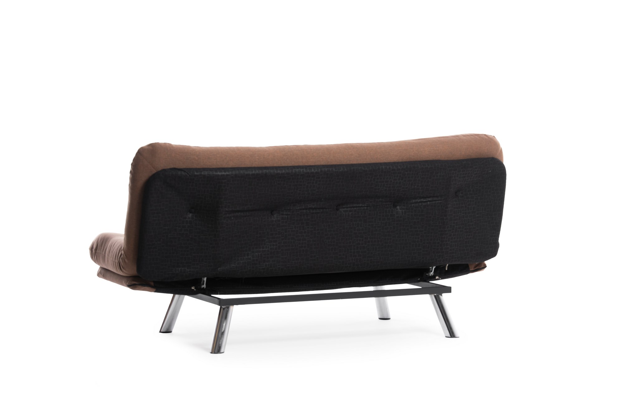 Misa Small Sofa Bed 3-seater Light Brown