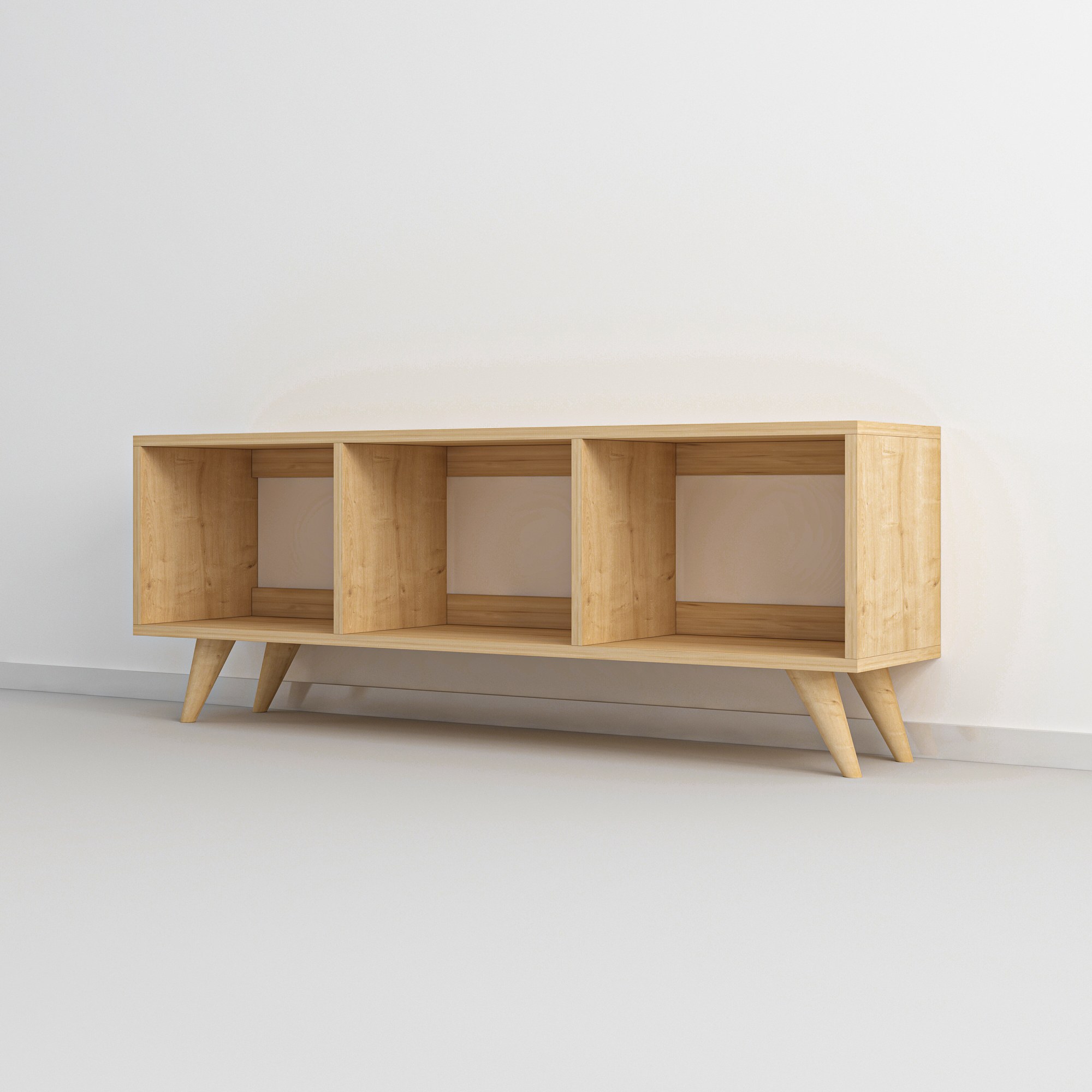 Tina Lowboard Wood veneer Sapphire