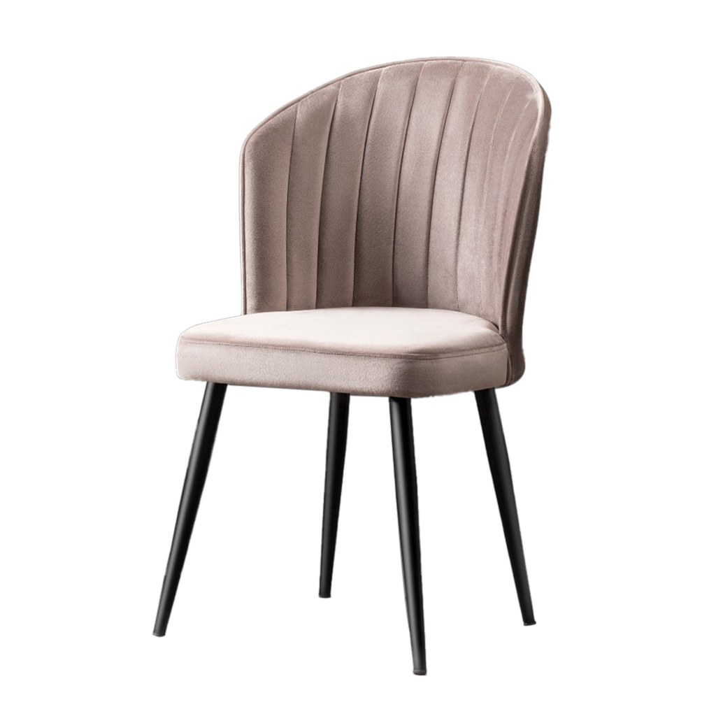 2x Rubi Dining chair Cappuccino Black