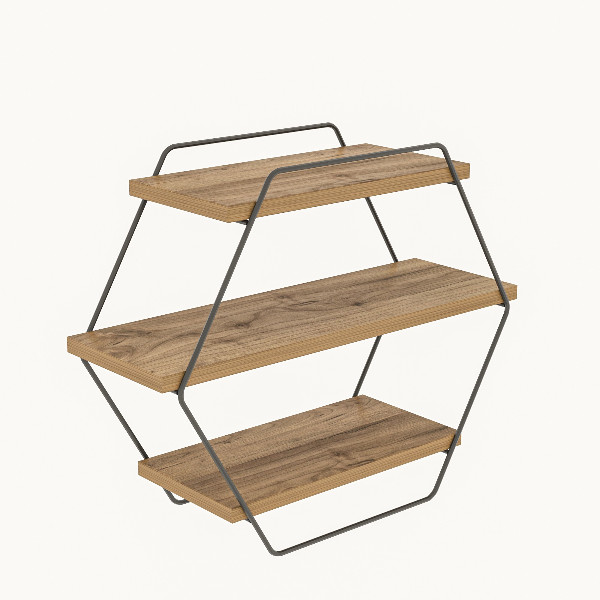 Azra Shelf Wood veneer