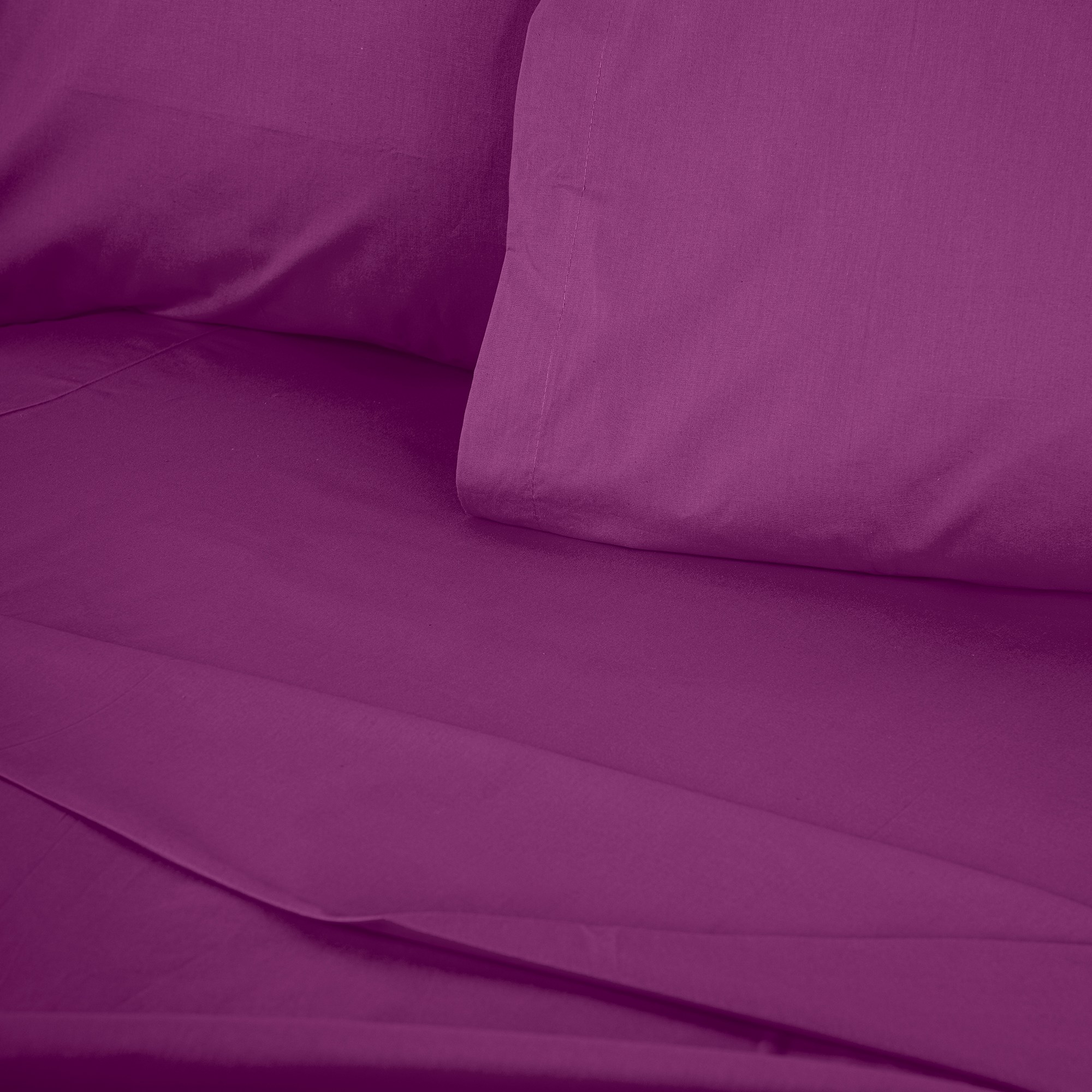Fitted sheet Cotton Violet 100cm x 200cm