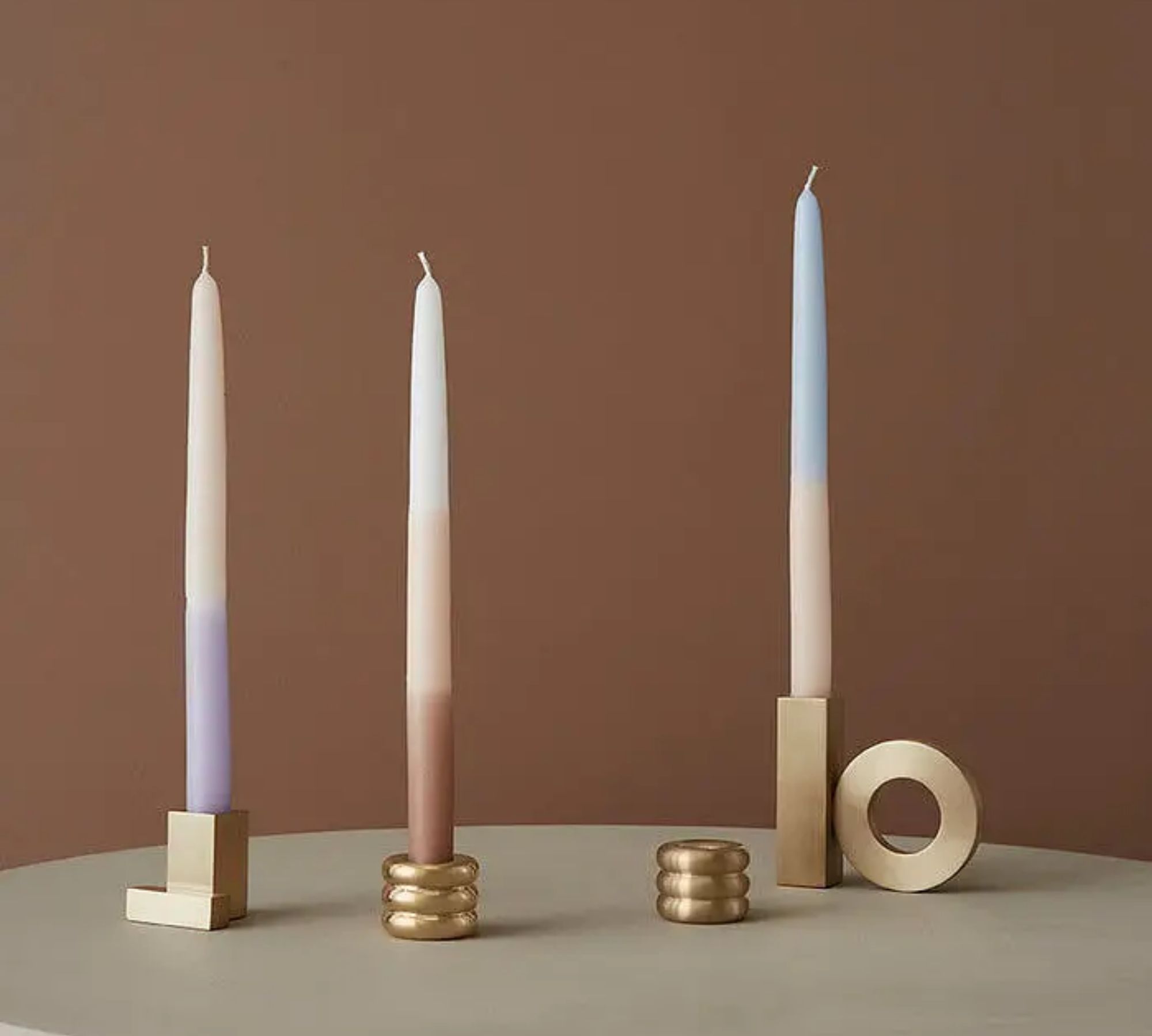 Candlestick Brass Gold