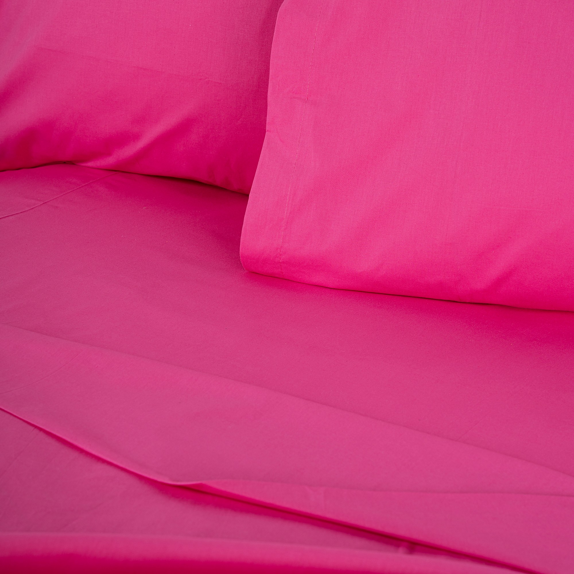 Fitted sheet cotton rose 100cm x 200cm
