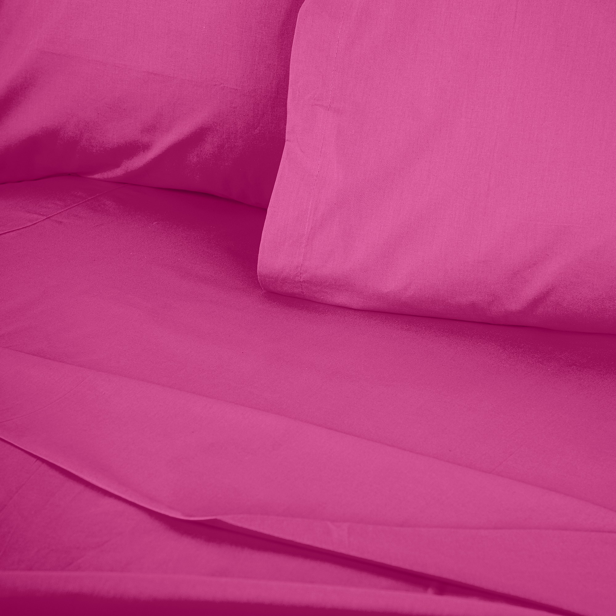 Lenzuolo con angoli cotone rosa 100cm x 200cm