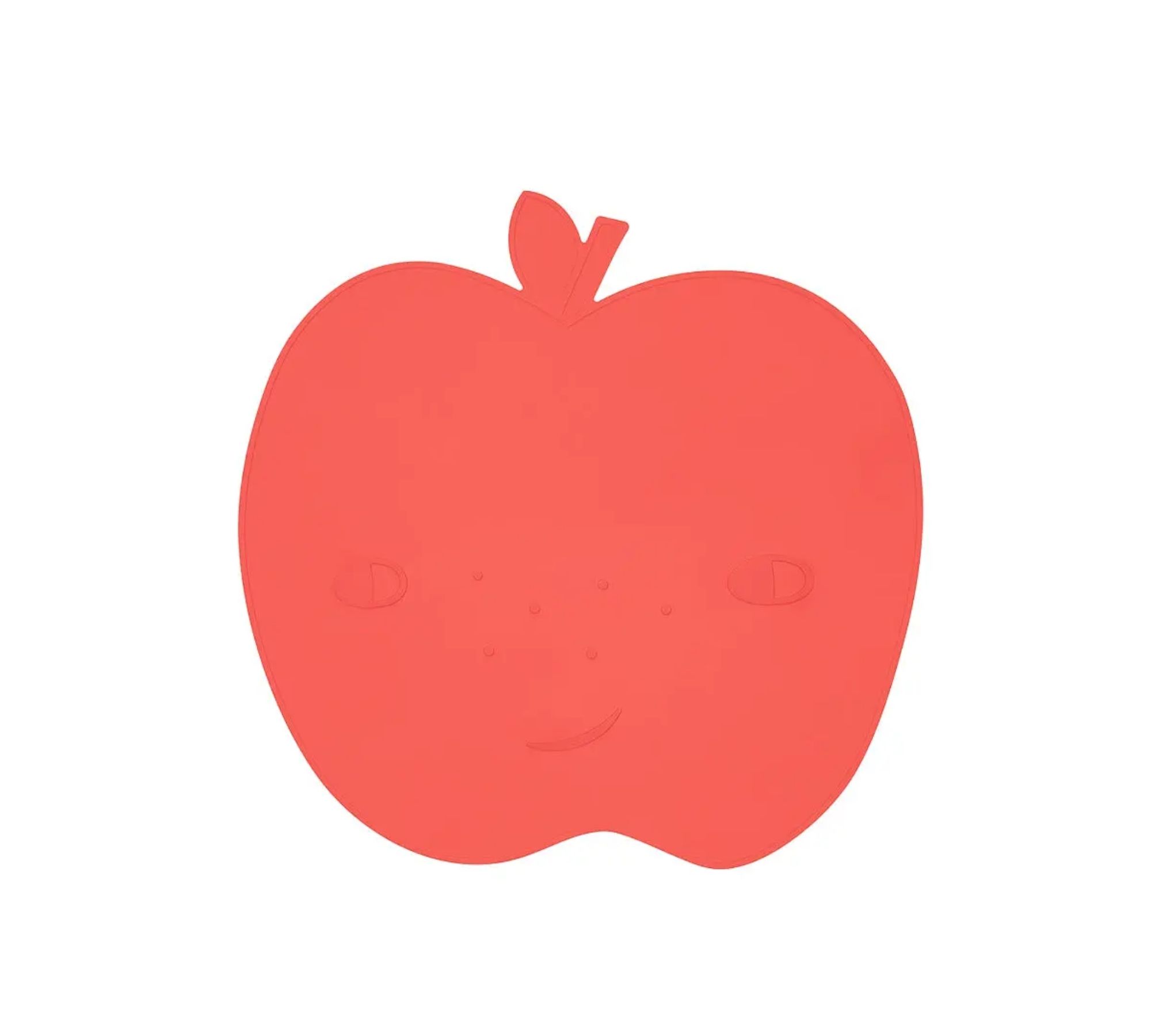 Yummy Apple Placemat Silicone Red
