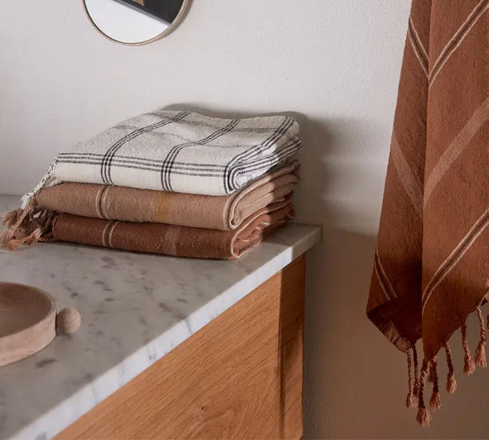Kyoto Towel Organic Cotton Brown