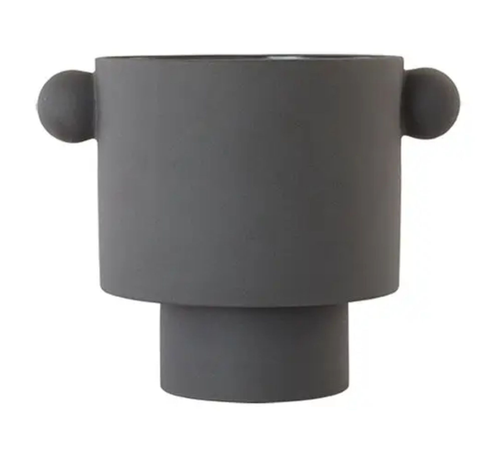 Inka Kana Flower Pot Anthracite