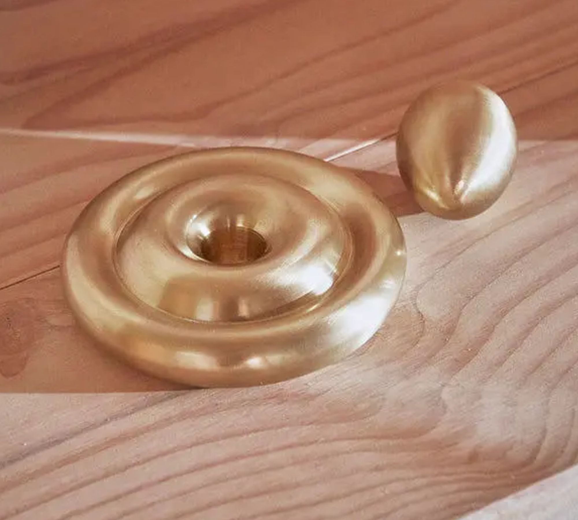 Candlestick Brass Gold