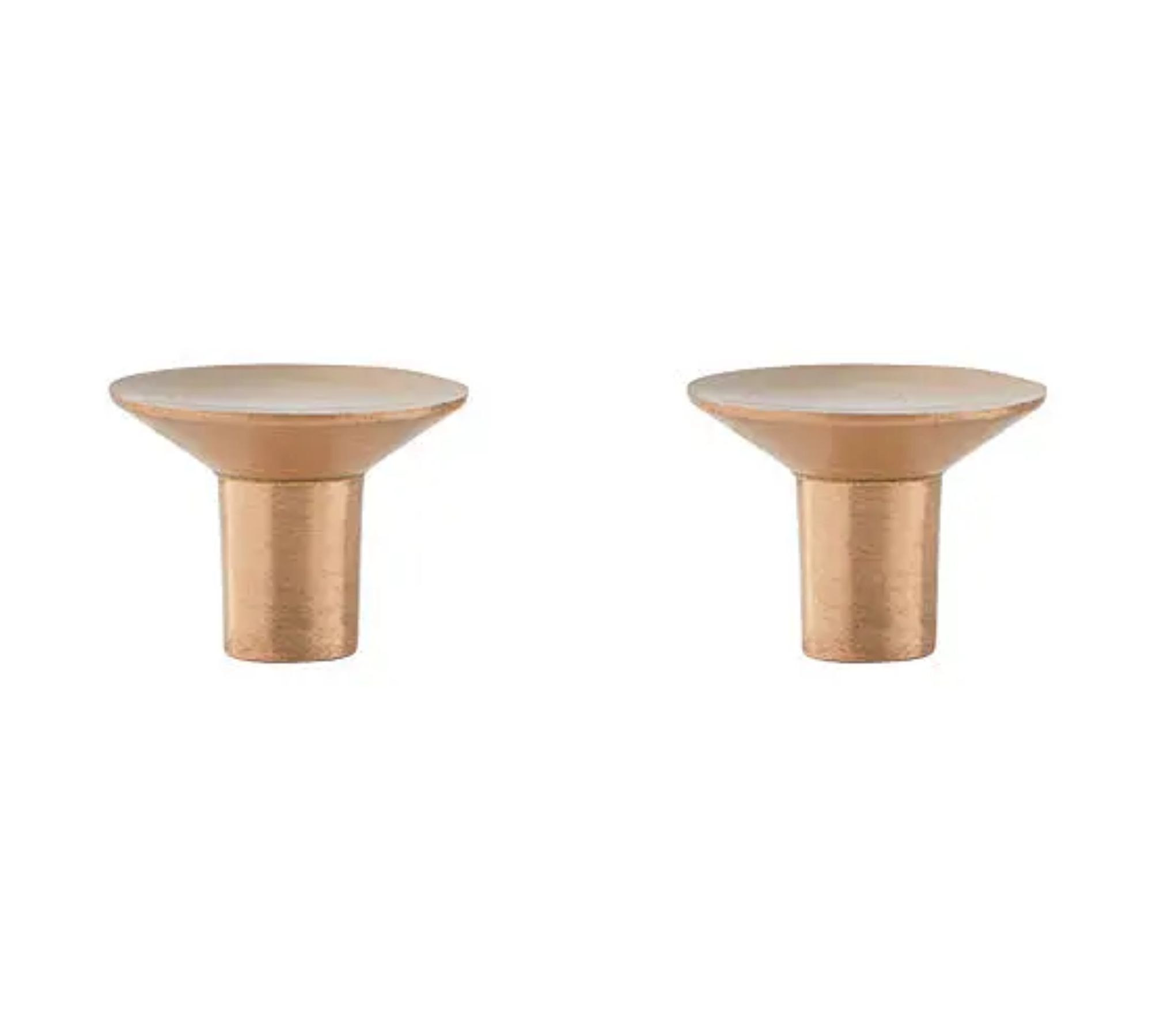 2x Rina Haken Messing Kupfer