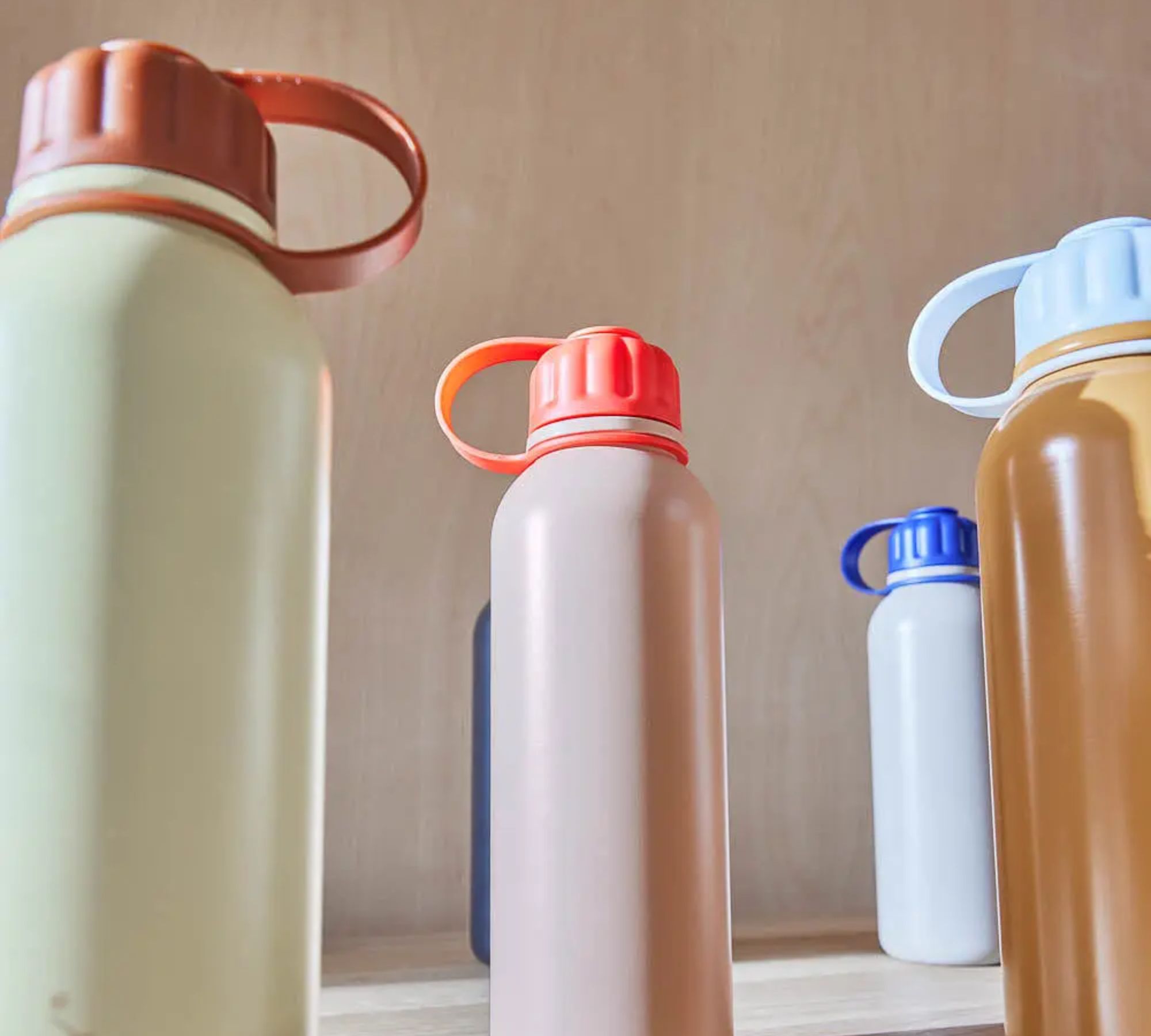 Pullo Bottle Stainless Steel Cream