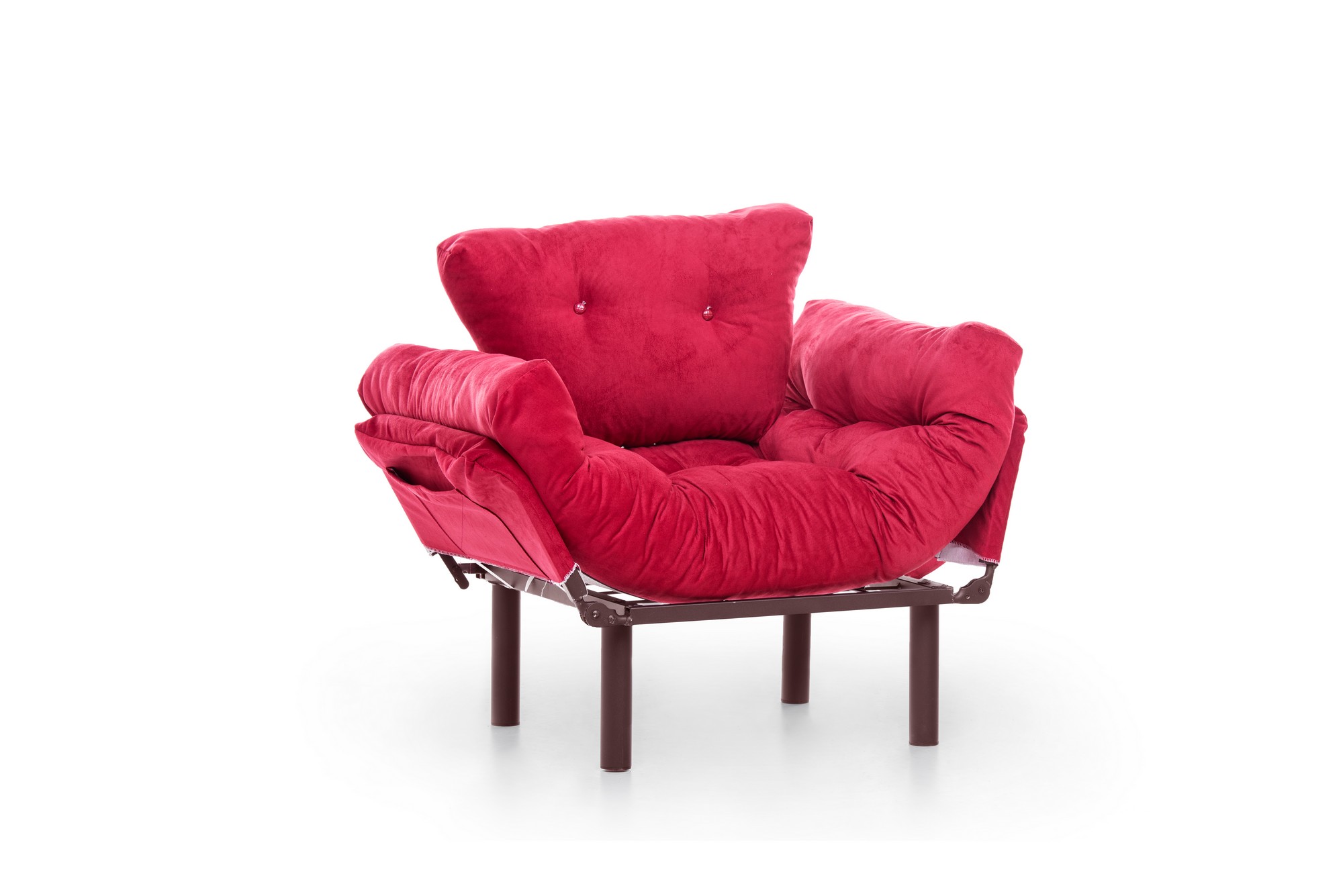 Nitta Armchair Maroon