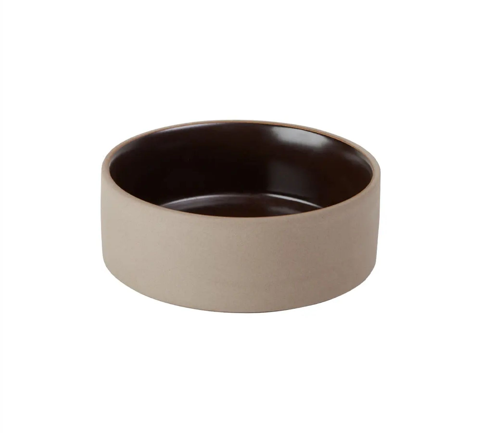 Sia Ciotola per cani piccola ceramica marrone