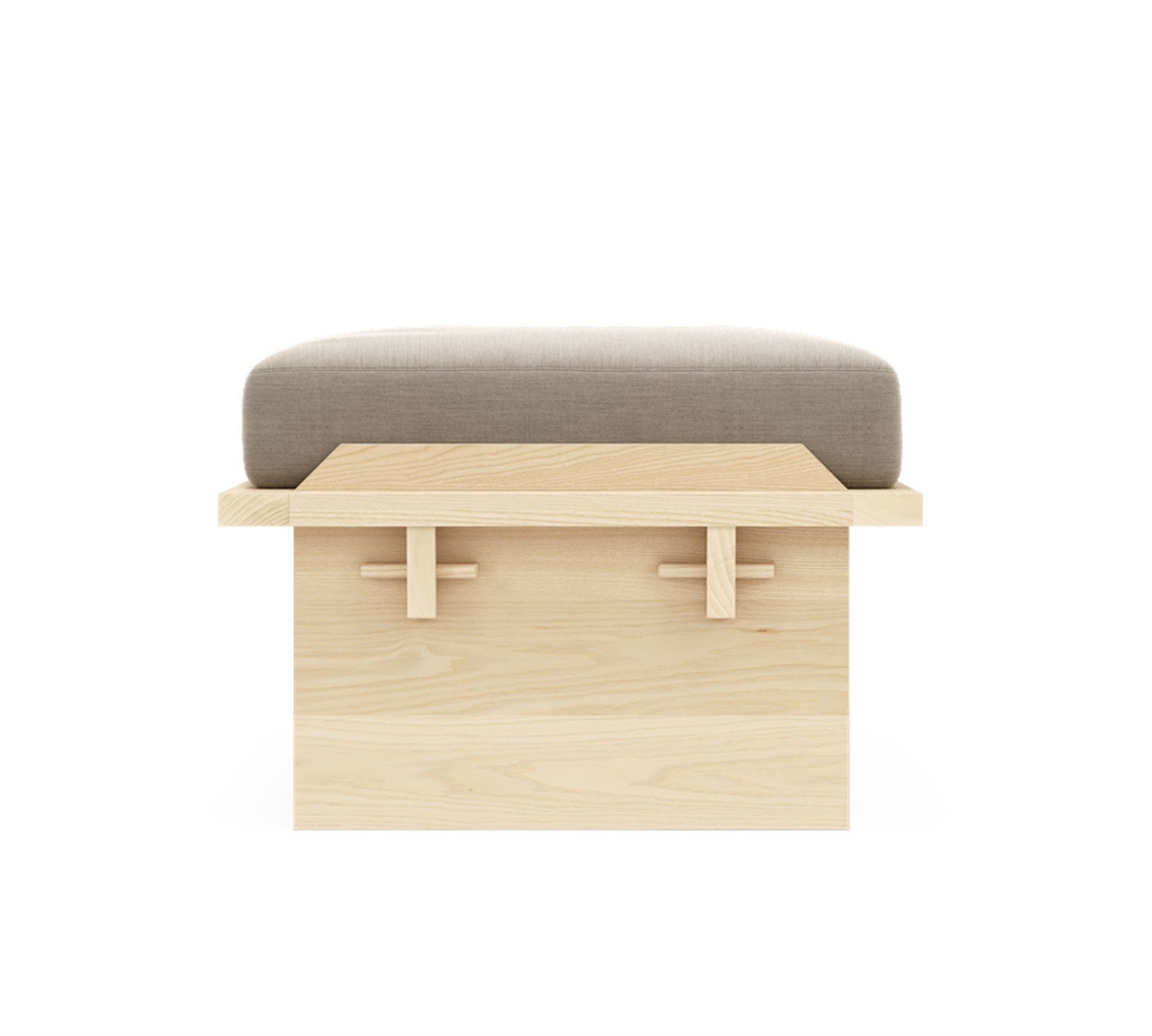 Wilson stool / coffee table Removable cushion Forest Mole