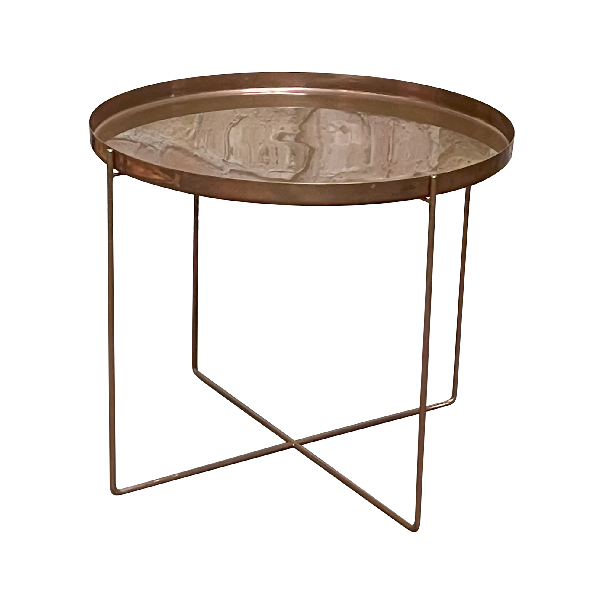 Habibi Side Table Brown