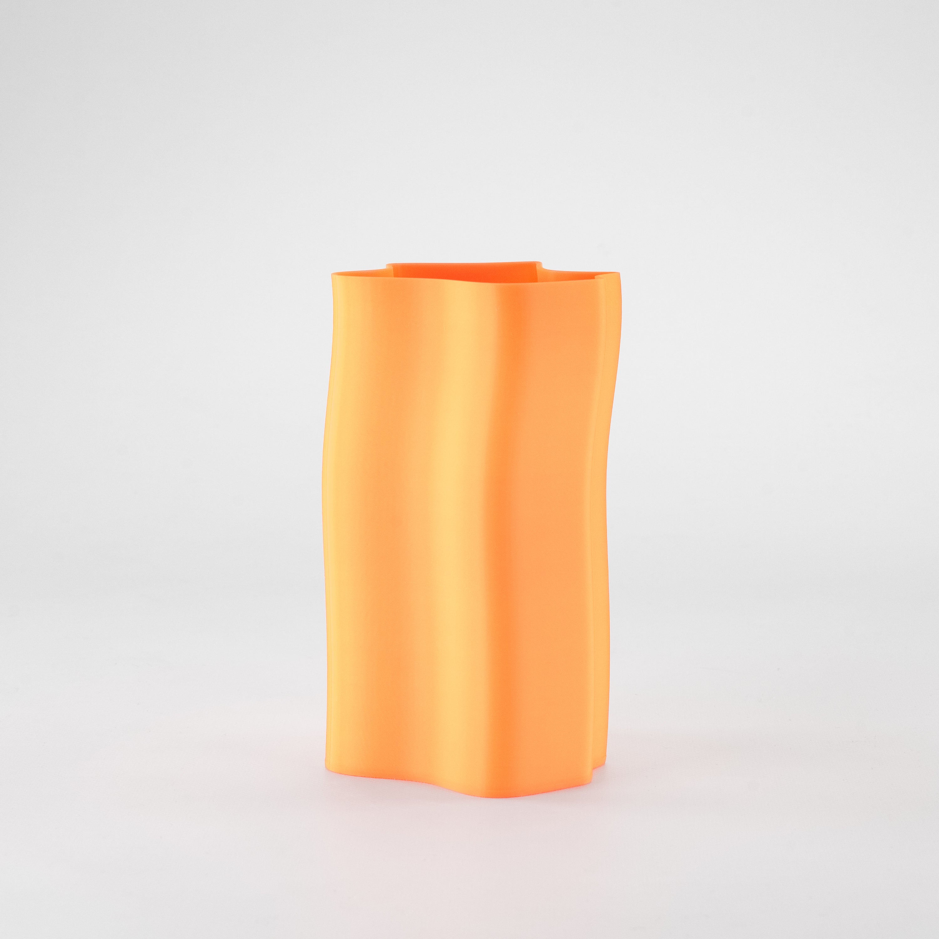 1125-1 Vase en fluide Orange Néon