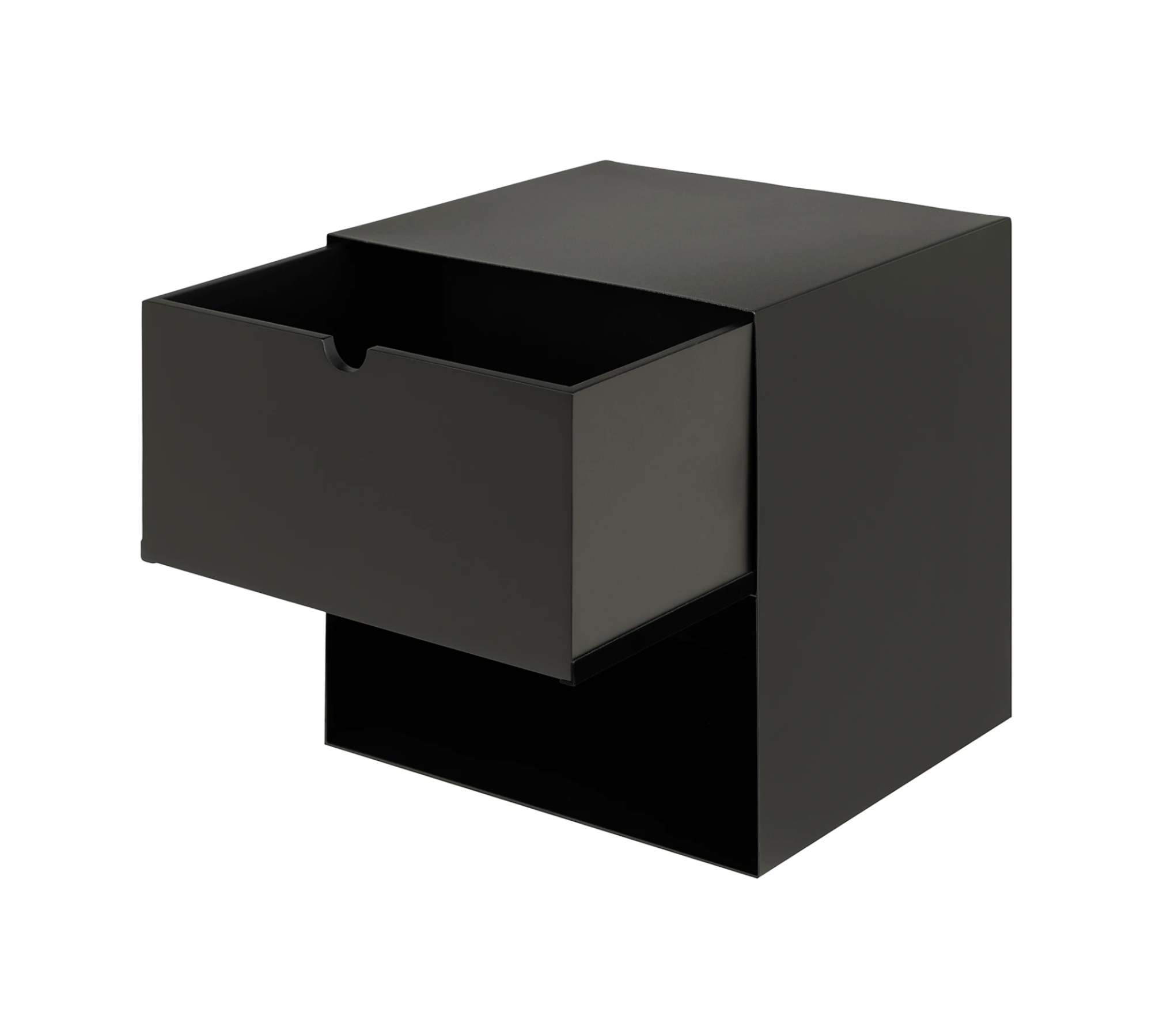 Chest of drawers MDF Iron Black