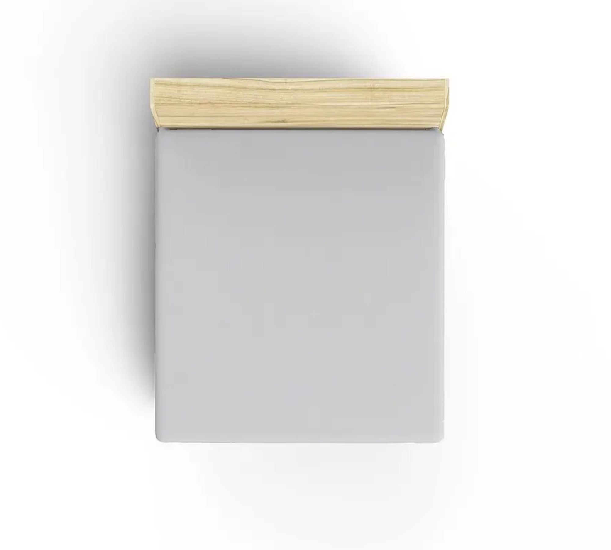 Fitted sheet Cotton Grey 100cm x 200cm