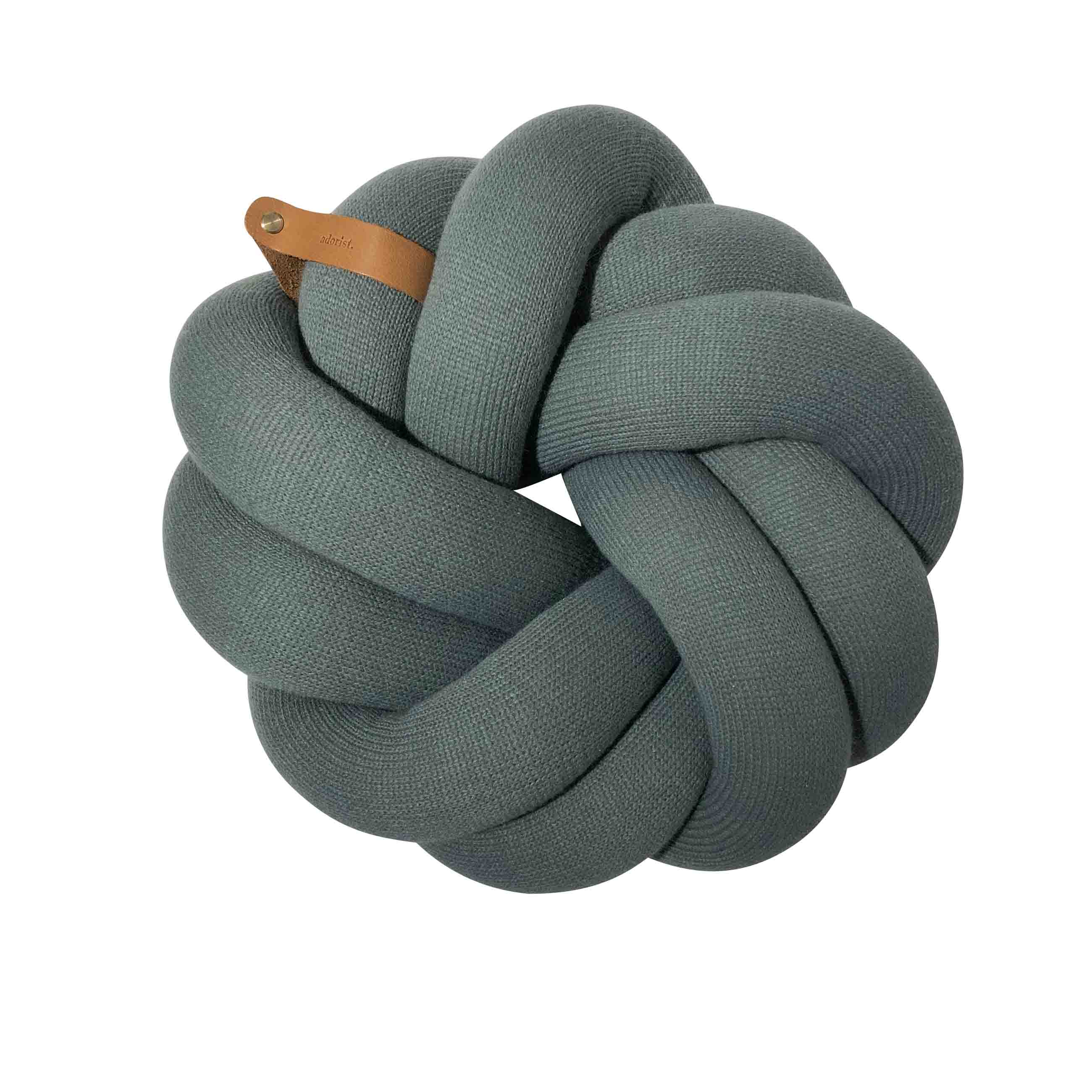 Knoten
Kissen
Textil
Grau