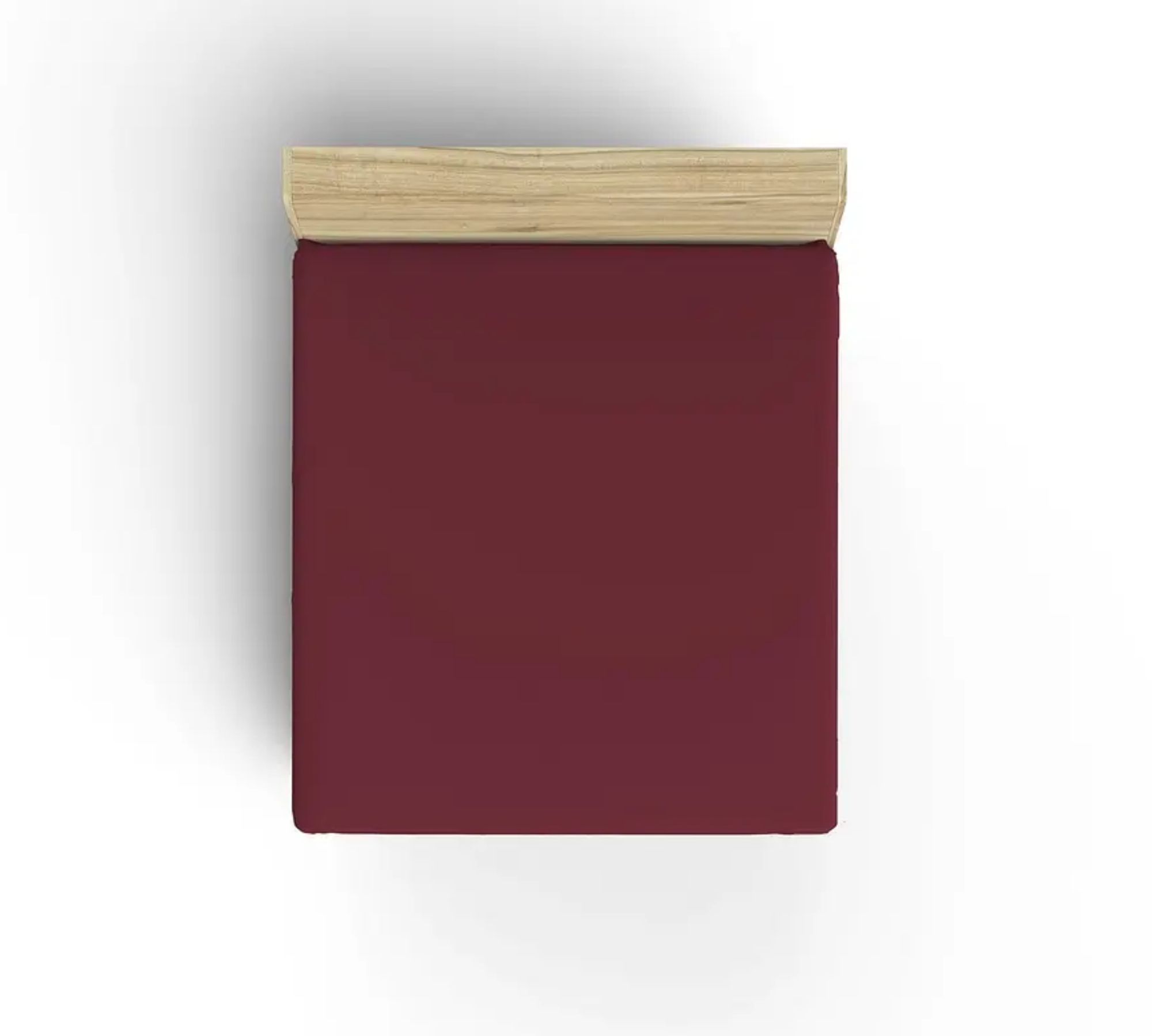 Fitted sheet cotton Chestnut 100cm x 200cm