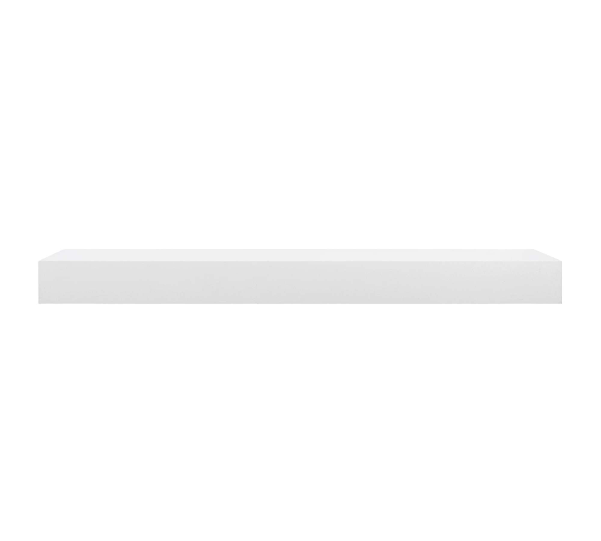 Wall shelf Veneered White 60 cm
