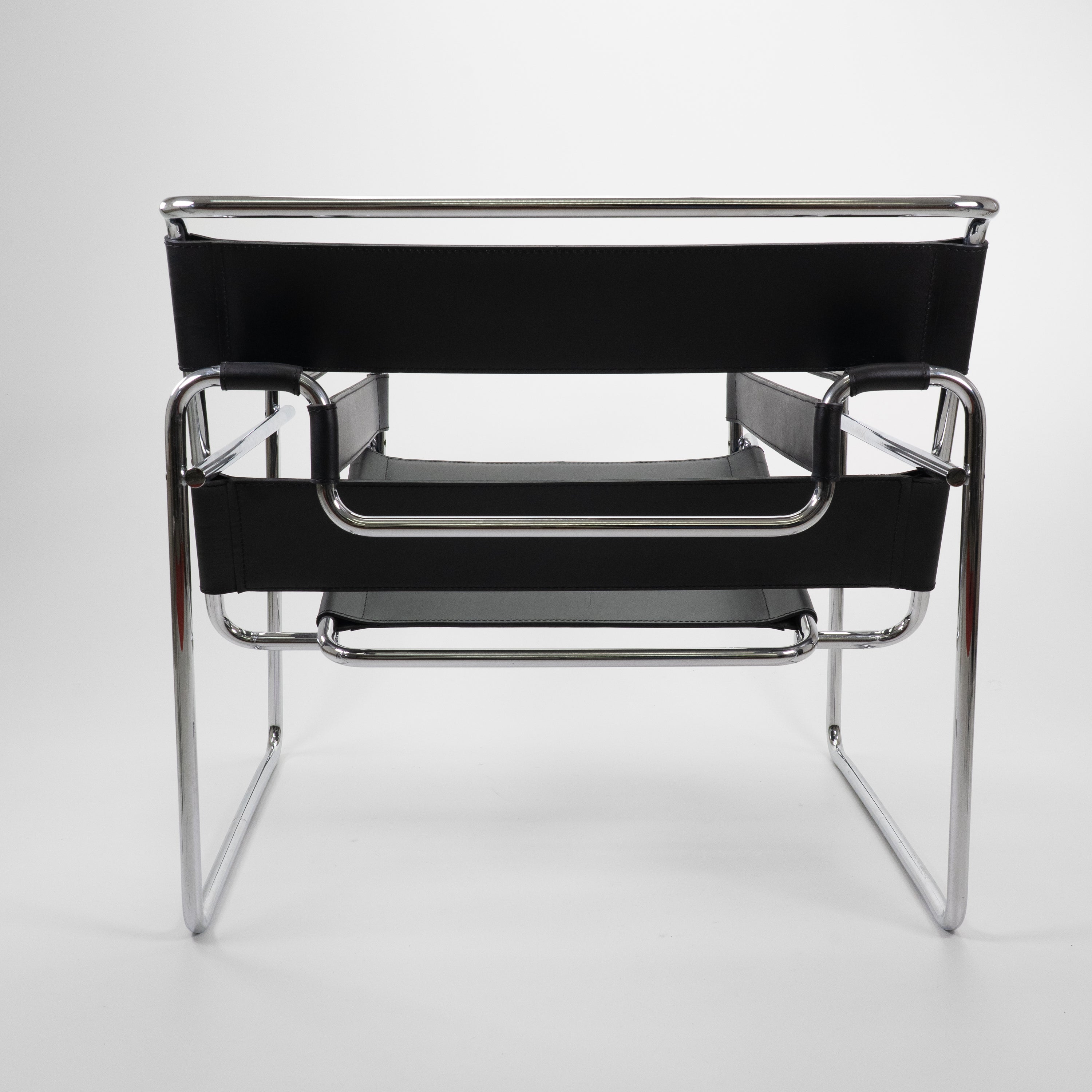Wassily Chair Chrome Black
