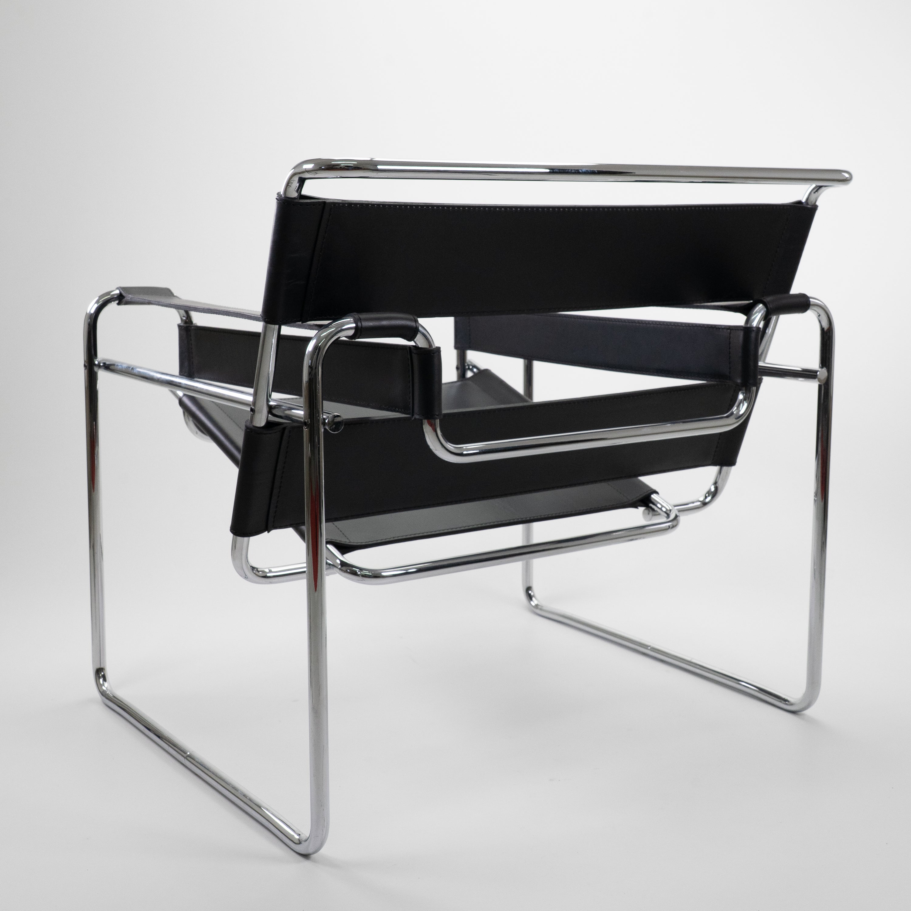 Wassily Chair Chrome Black