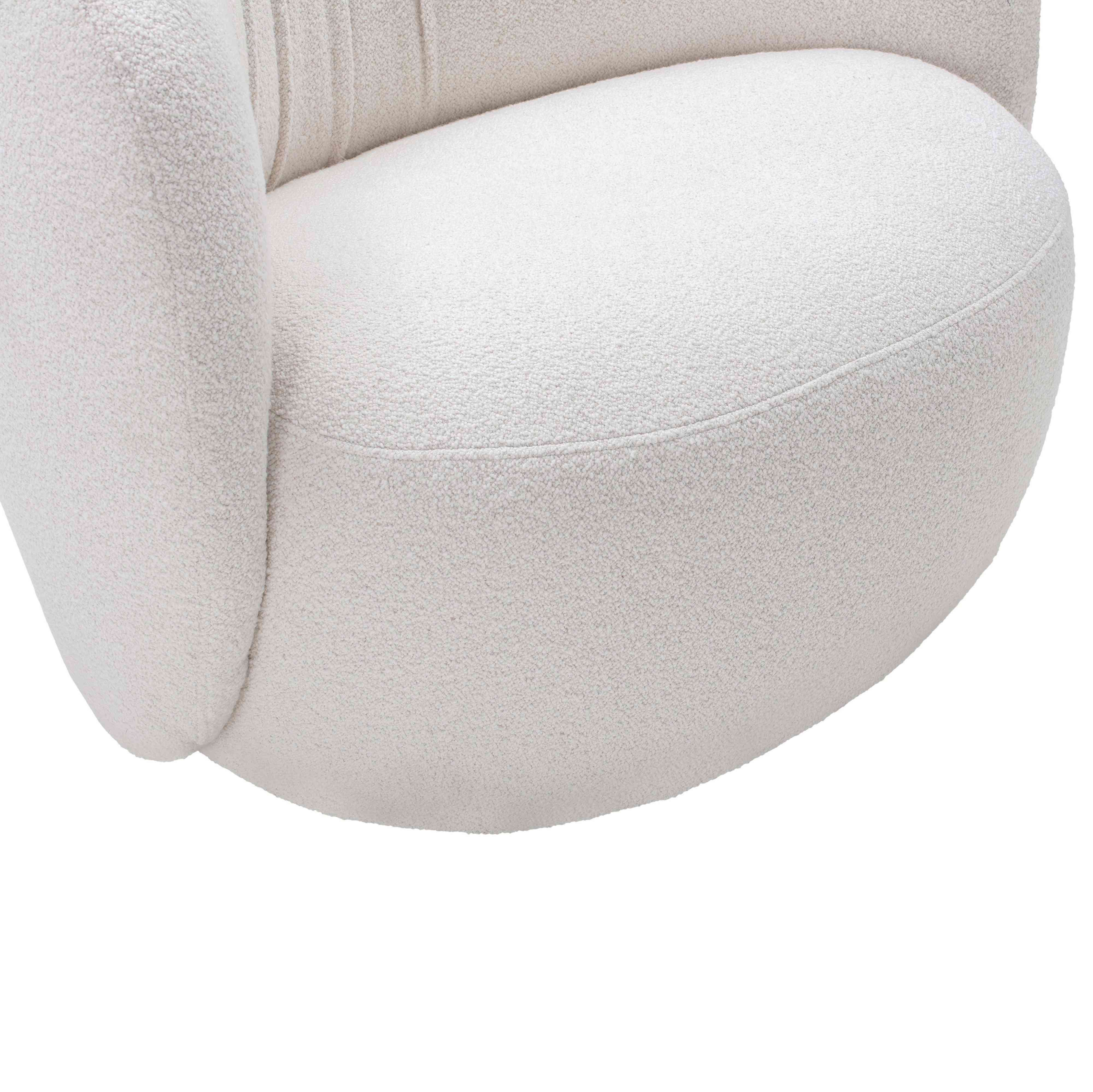 Ovata Armchair White