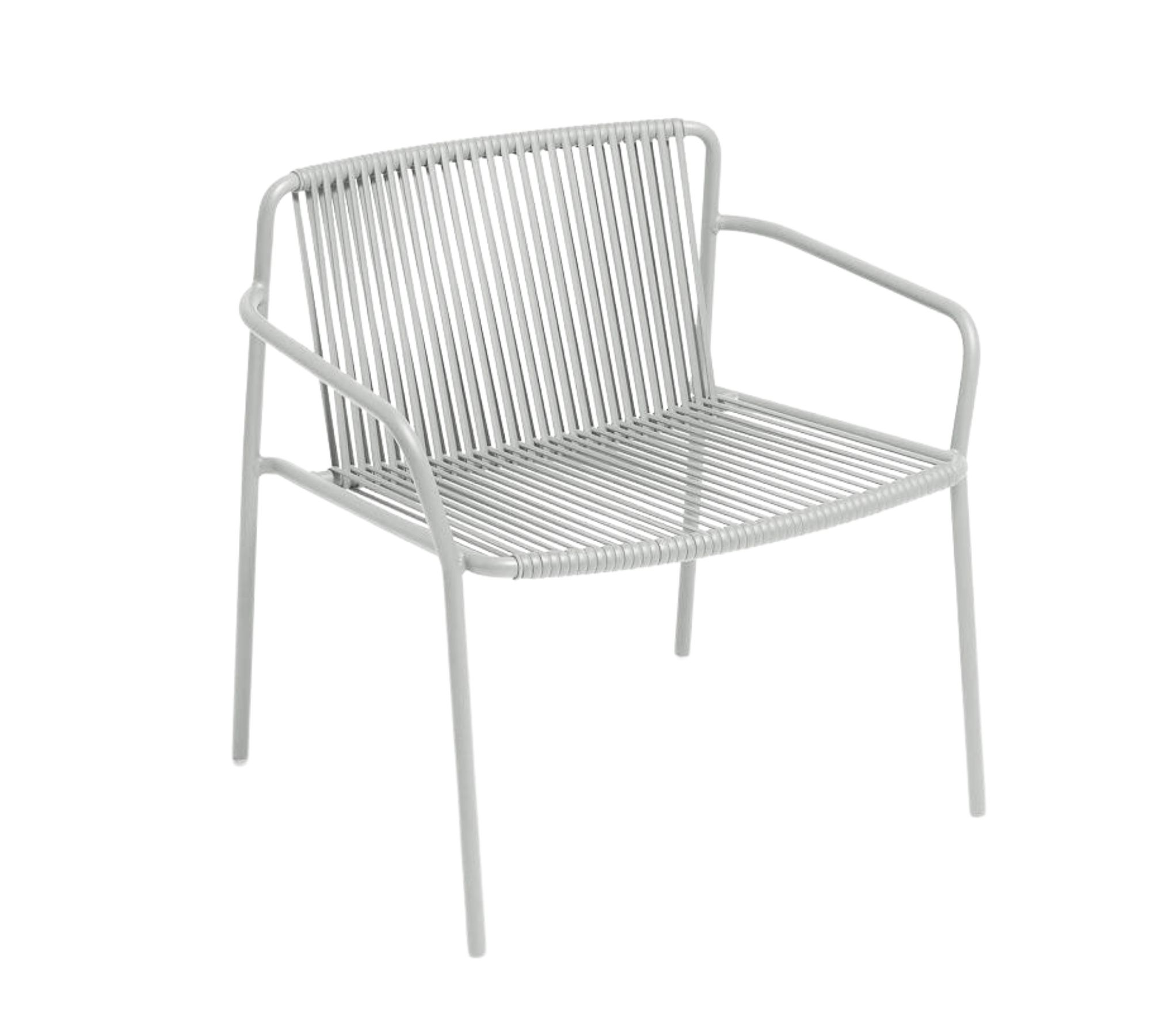 Tribeca Lounge 3669 Outdoor Sedia Acciaio Bianco