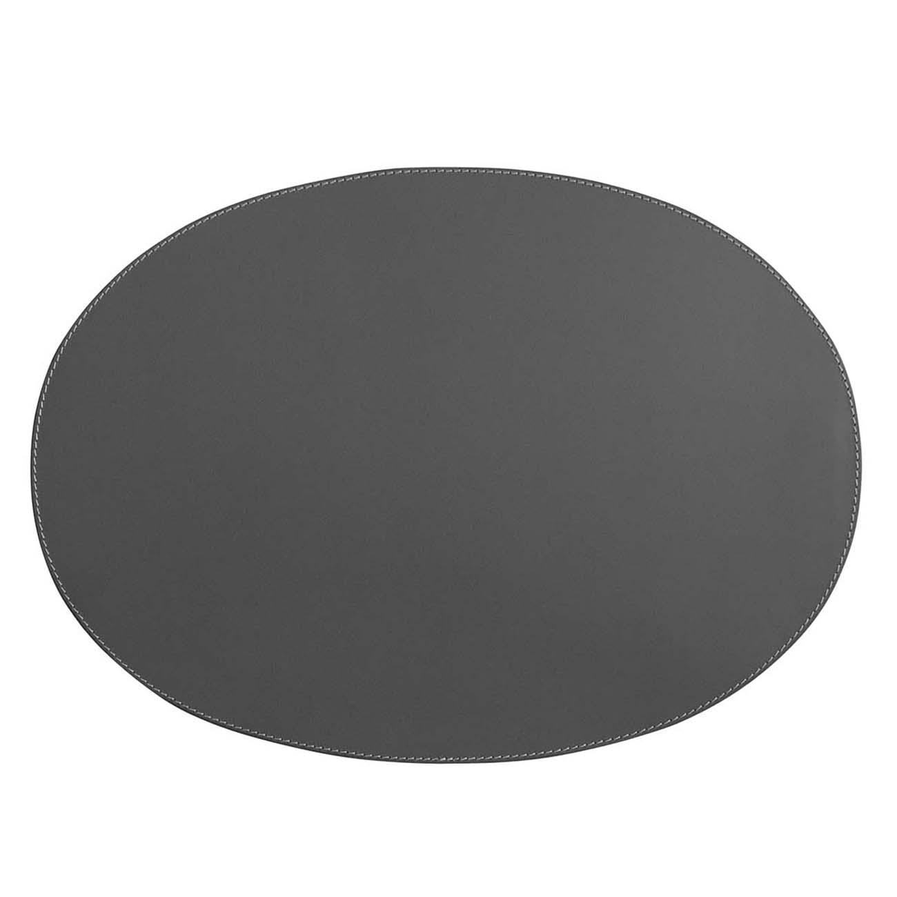 Set da tavola in pelle grigio