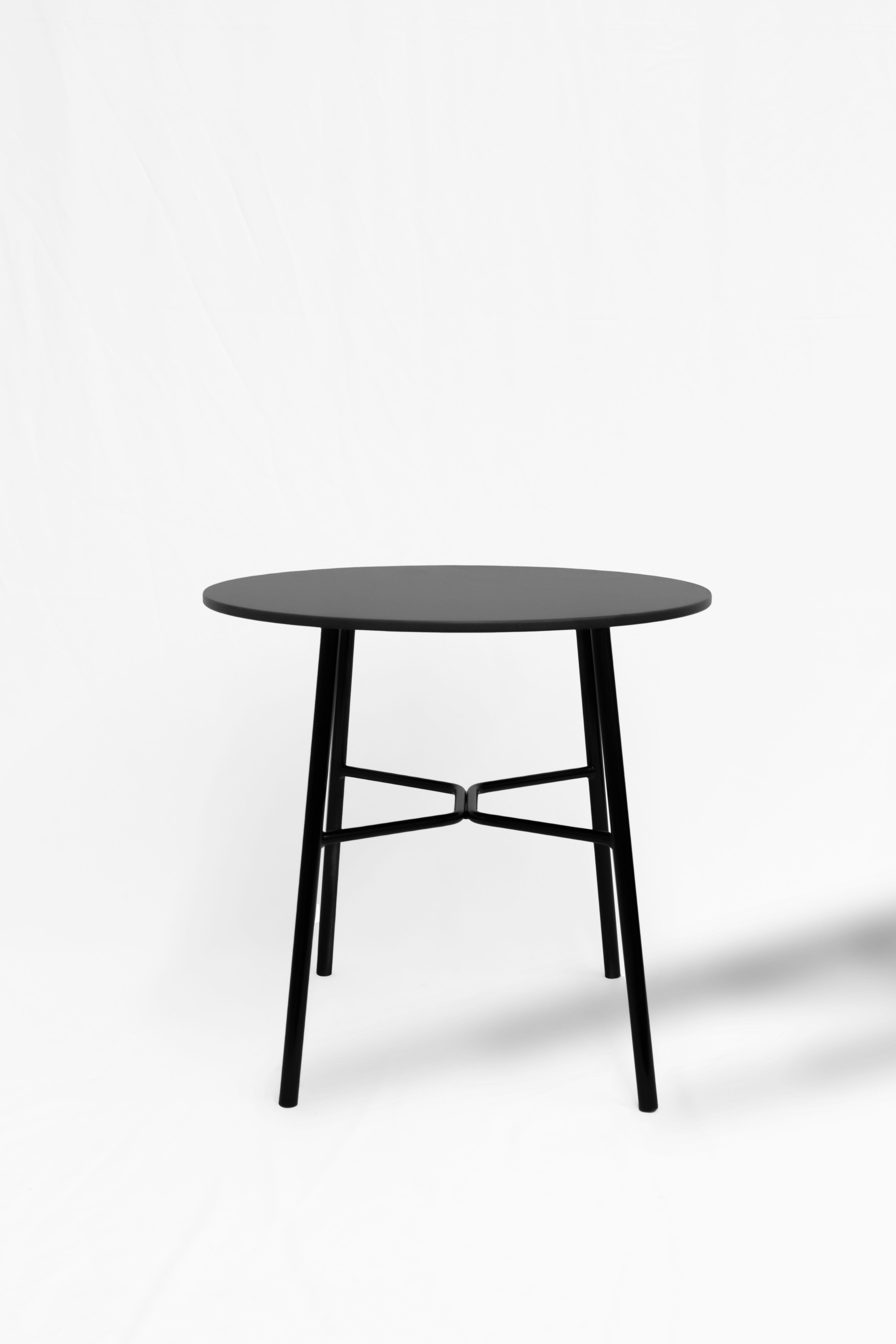Gin Side Table Metal Black