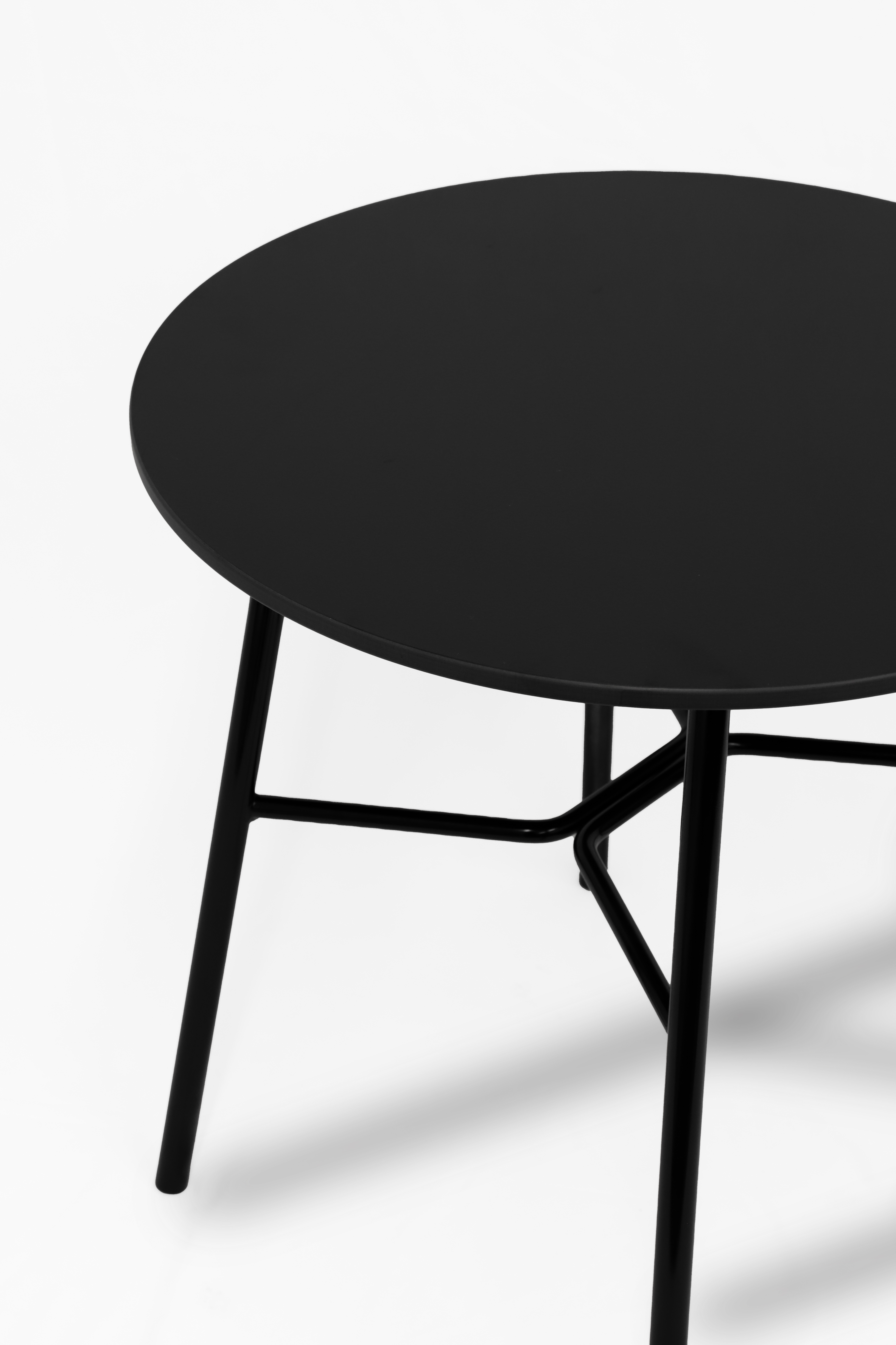 Gin Side Table Metal Black