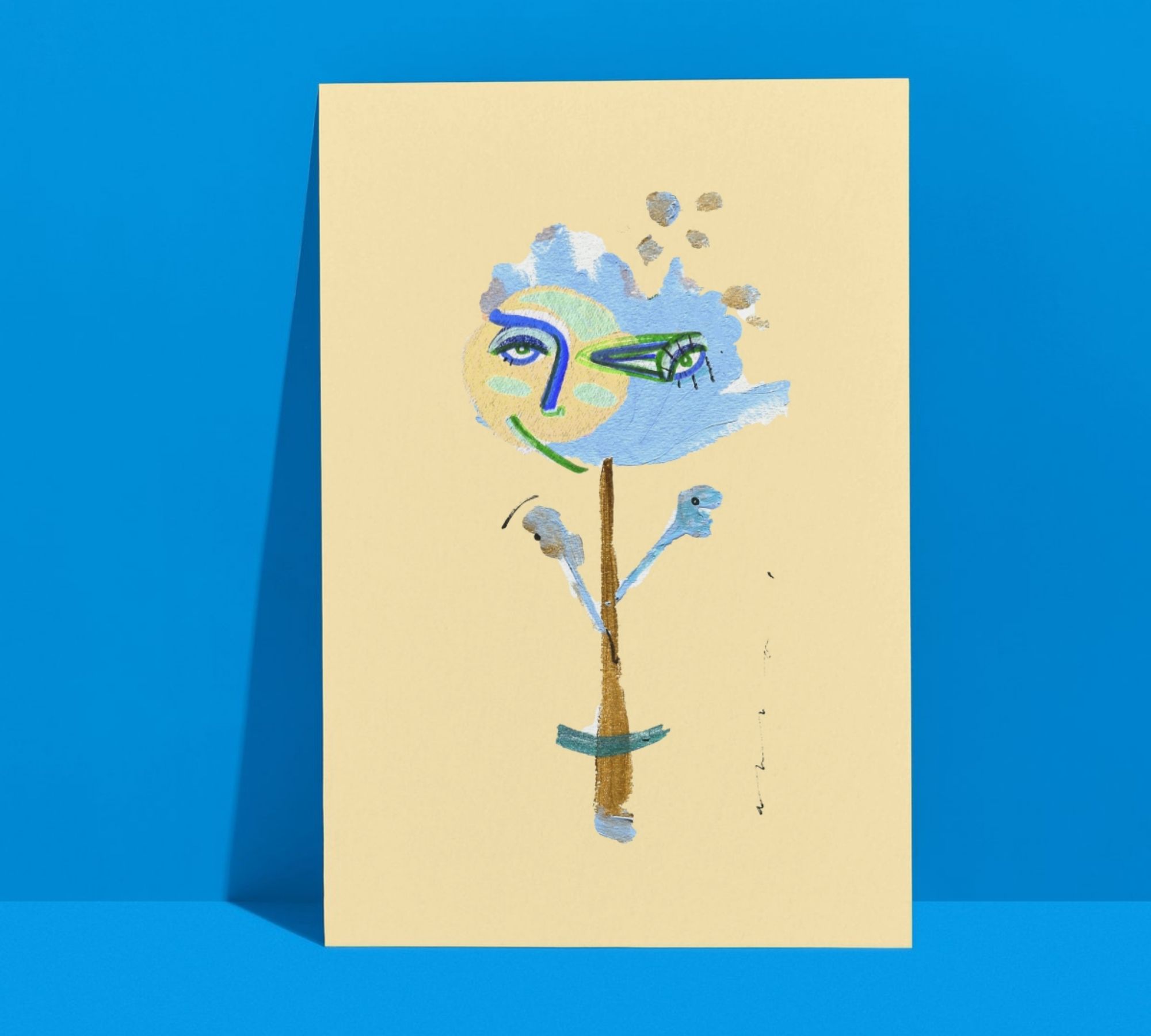 Lluna Flower Art Print