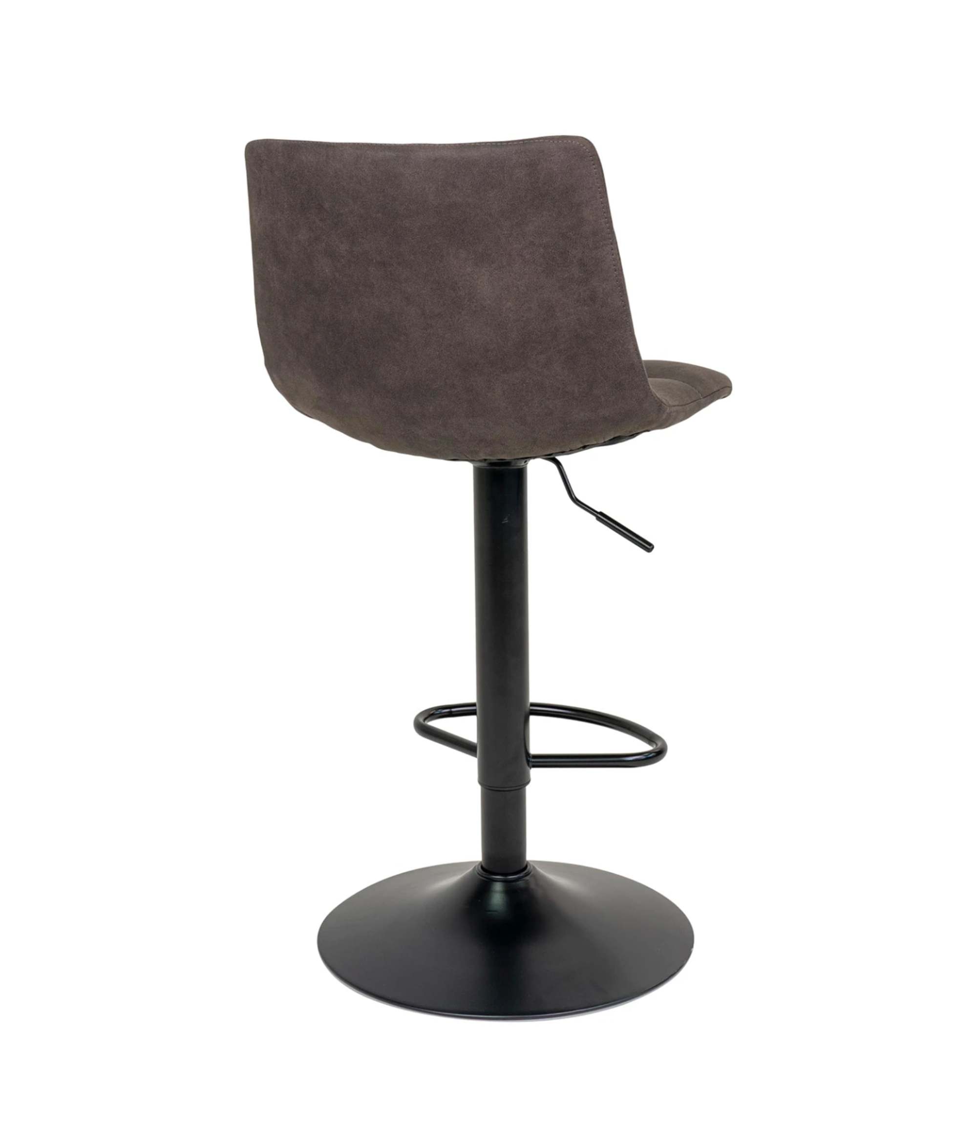 2x Barstuhl Microfaser Taupe