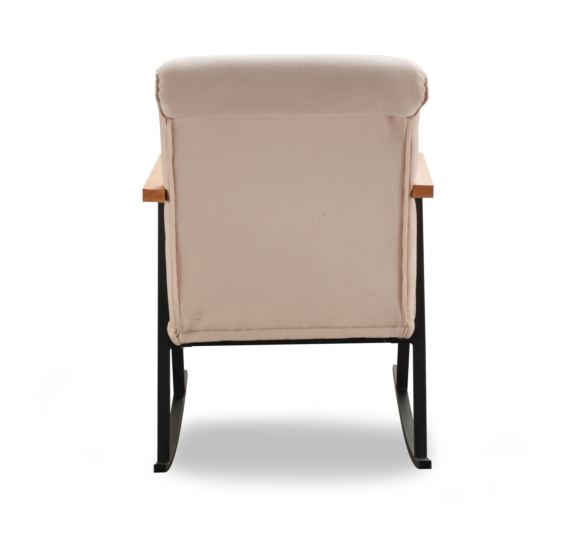 Yoka Schaukelstuhl Textil Creme