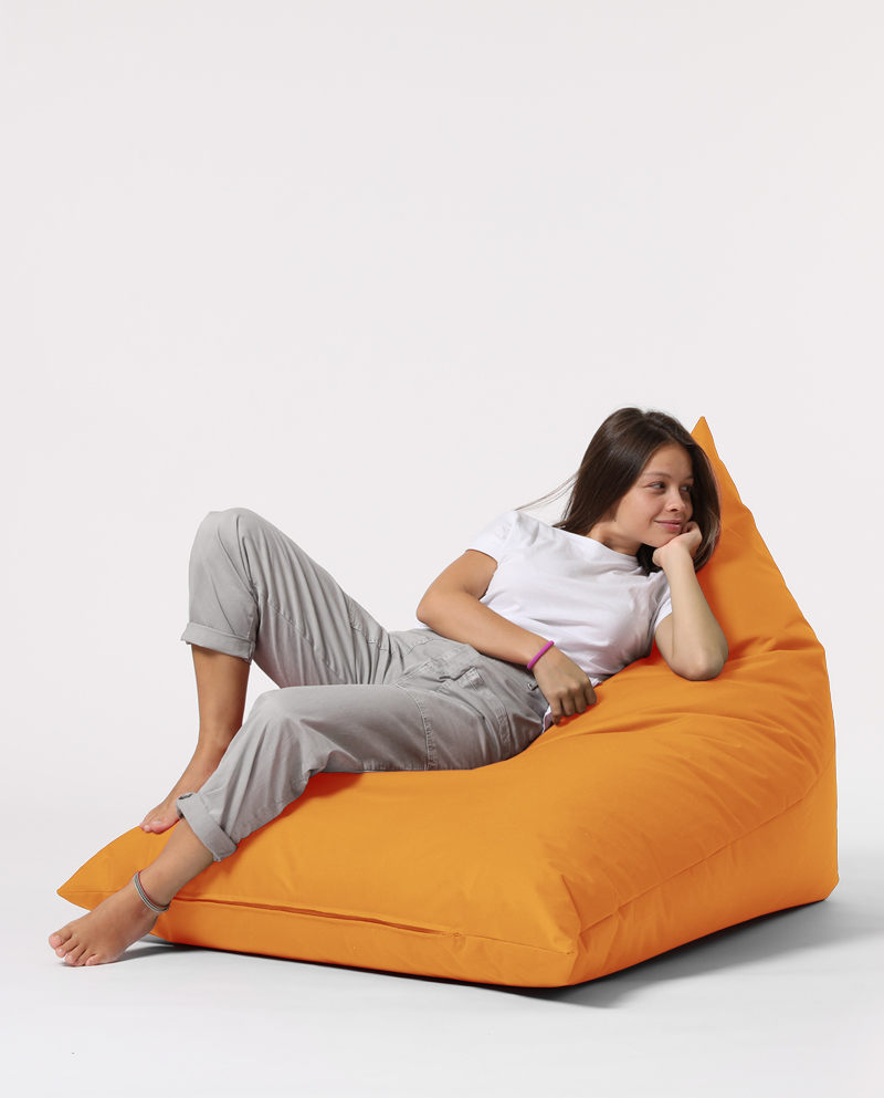 Pyramid Garten Sitzsack Orange