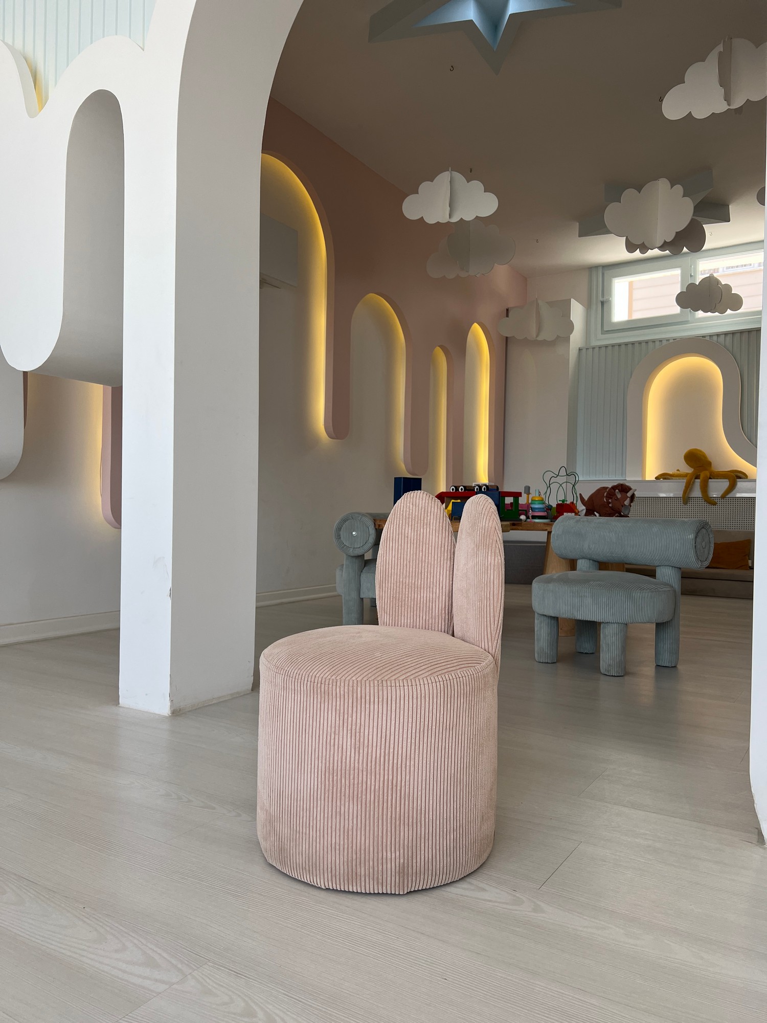 Bunny Armchair Pink