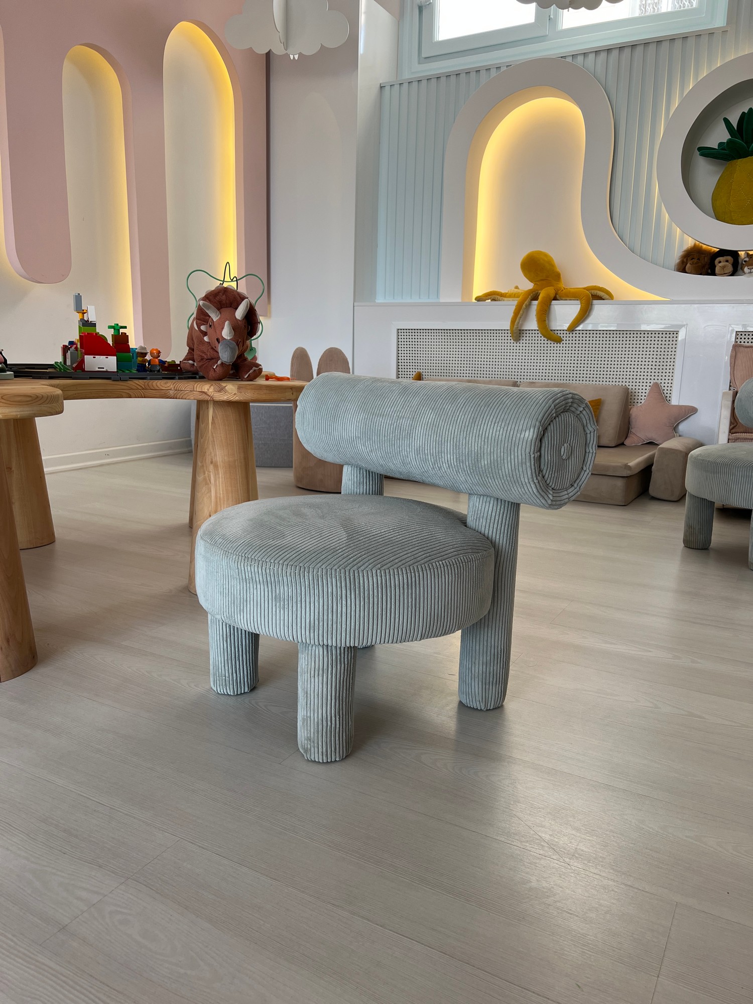 Dino Armchair Blue