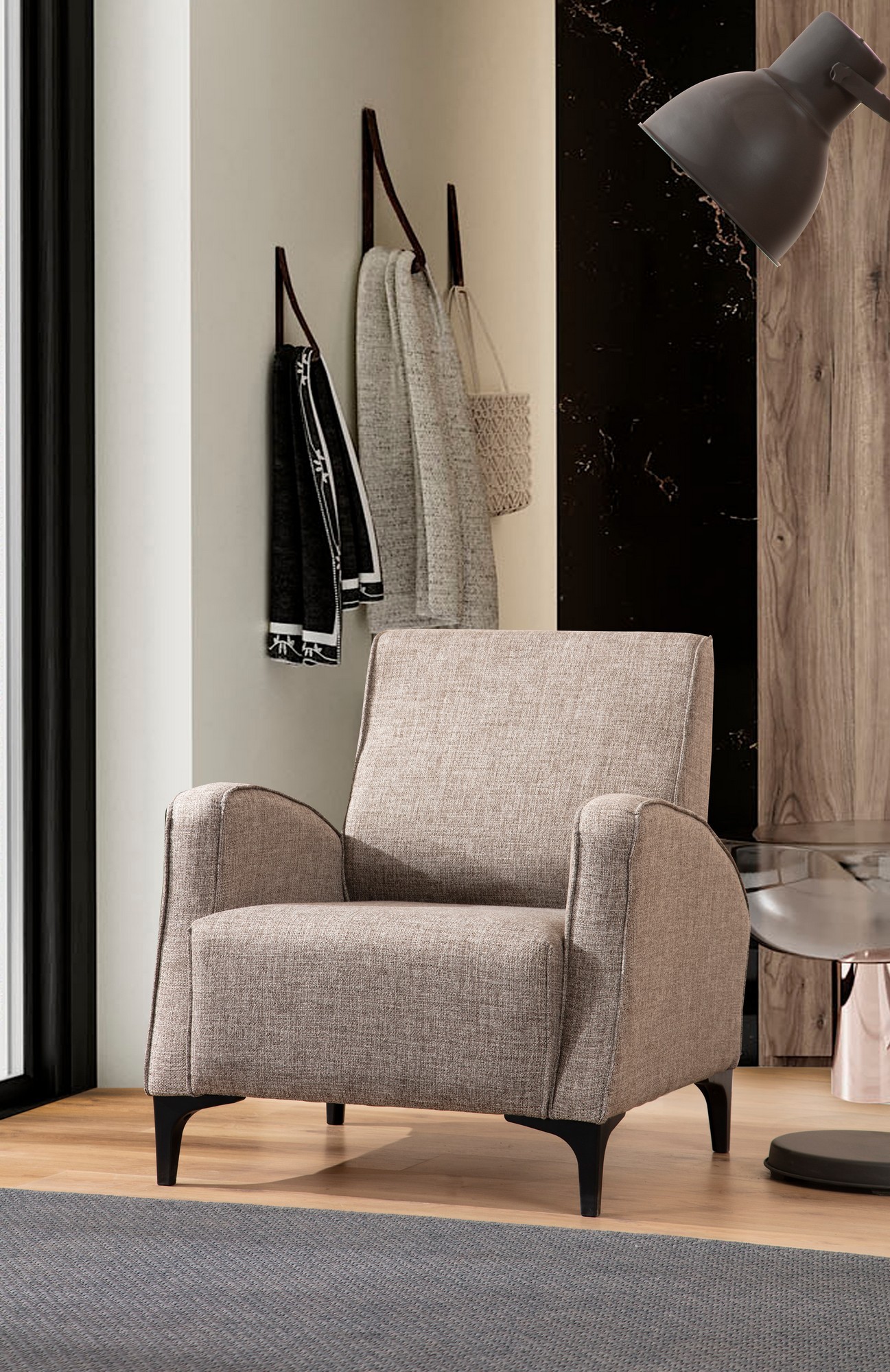 Petra Armchair Grey