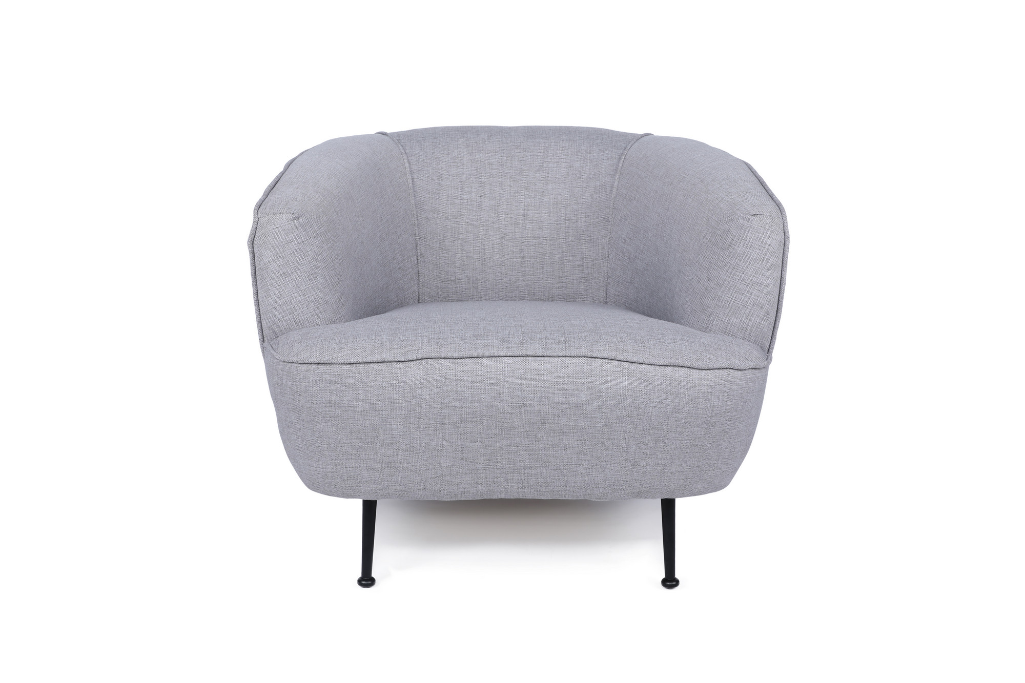 Piccoli Bony Armchair Linen Light Grey