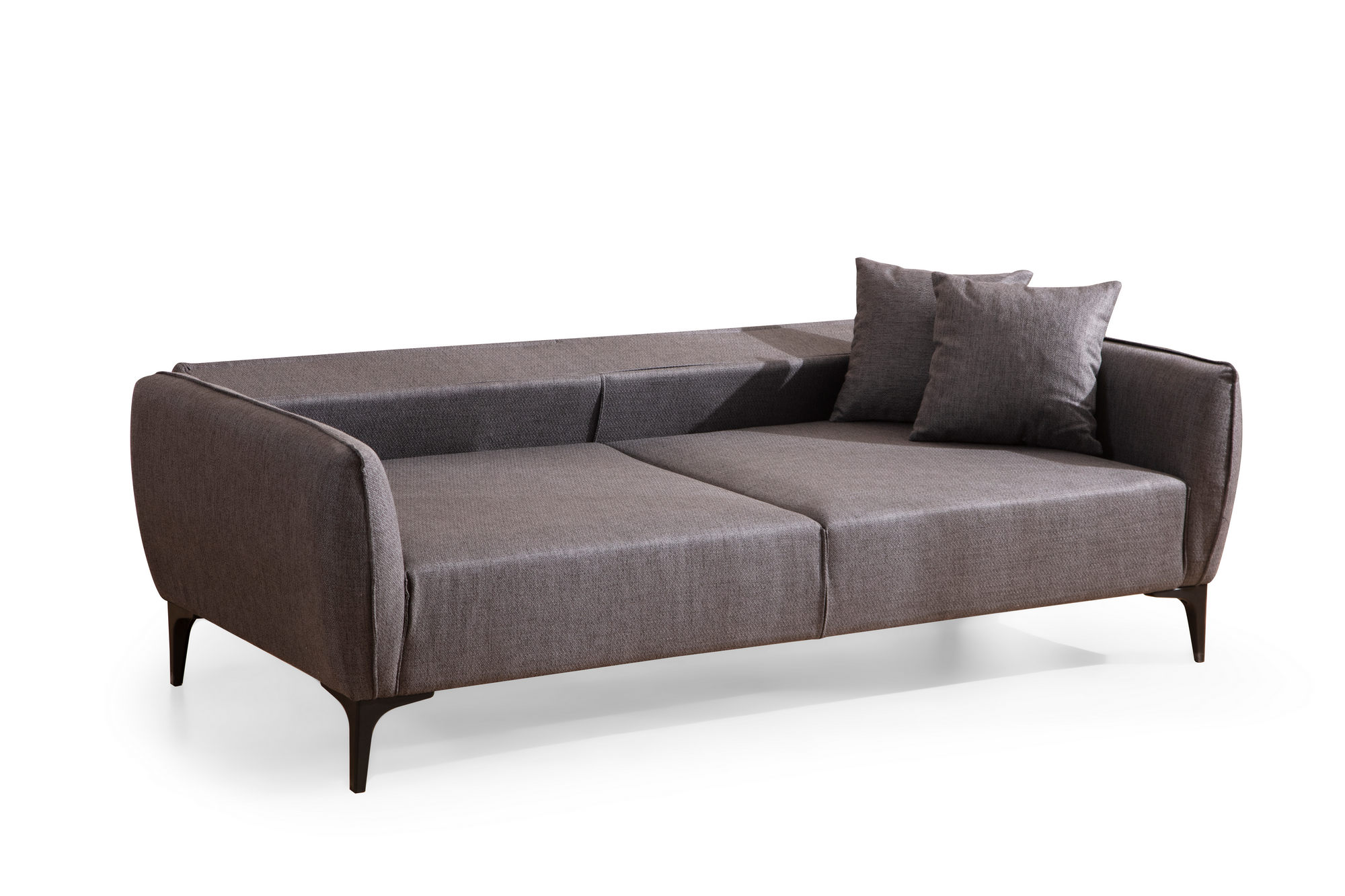 Belissimo 3-Sitzer Sofa Anthrazit