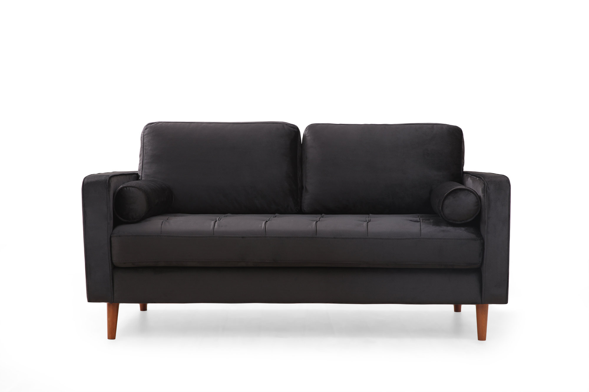 Rome 2-seater sofa Black