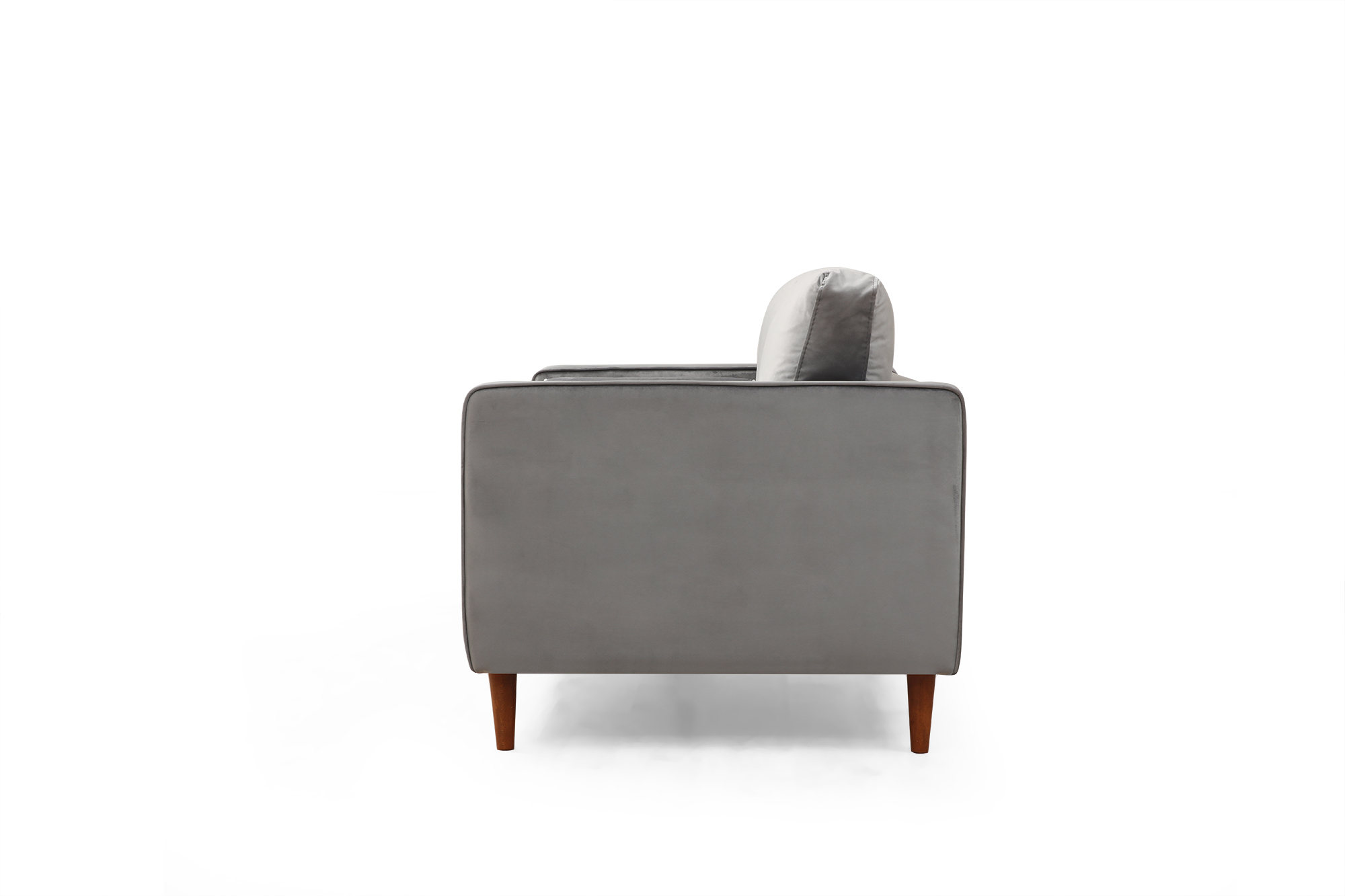 Rome 2-seater sofa light grey
