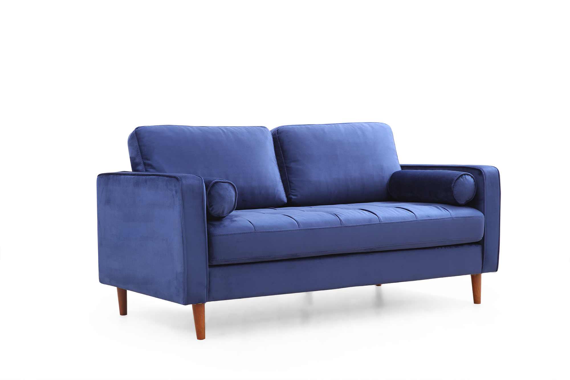 Rome 2-seater sofa navy blue