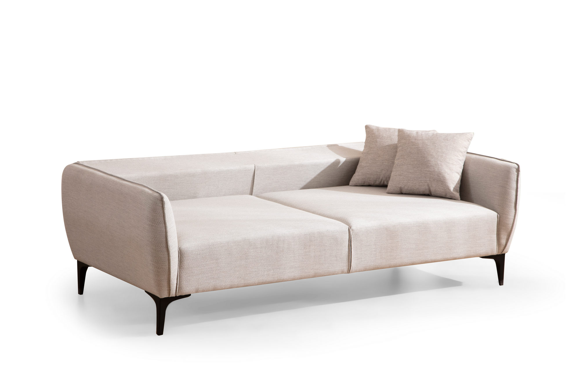 Belissimo 3-Sitzer Sofa Weiß