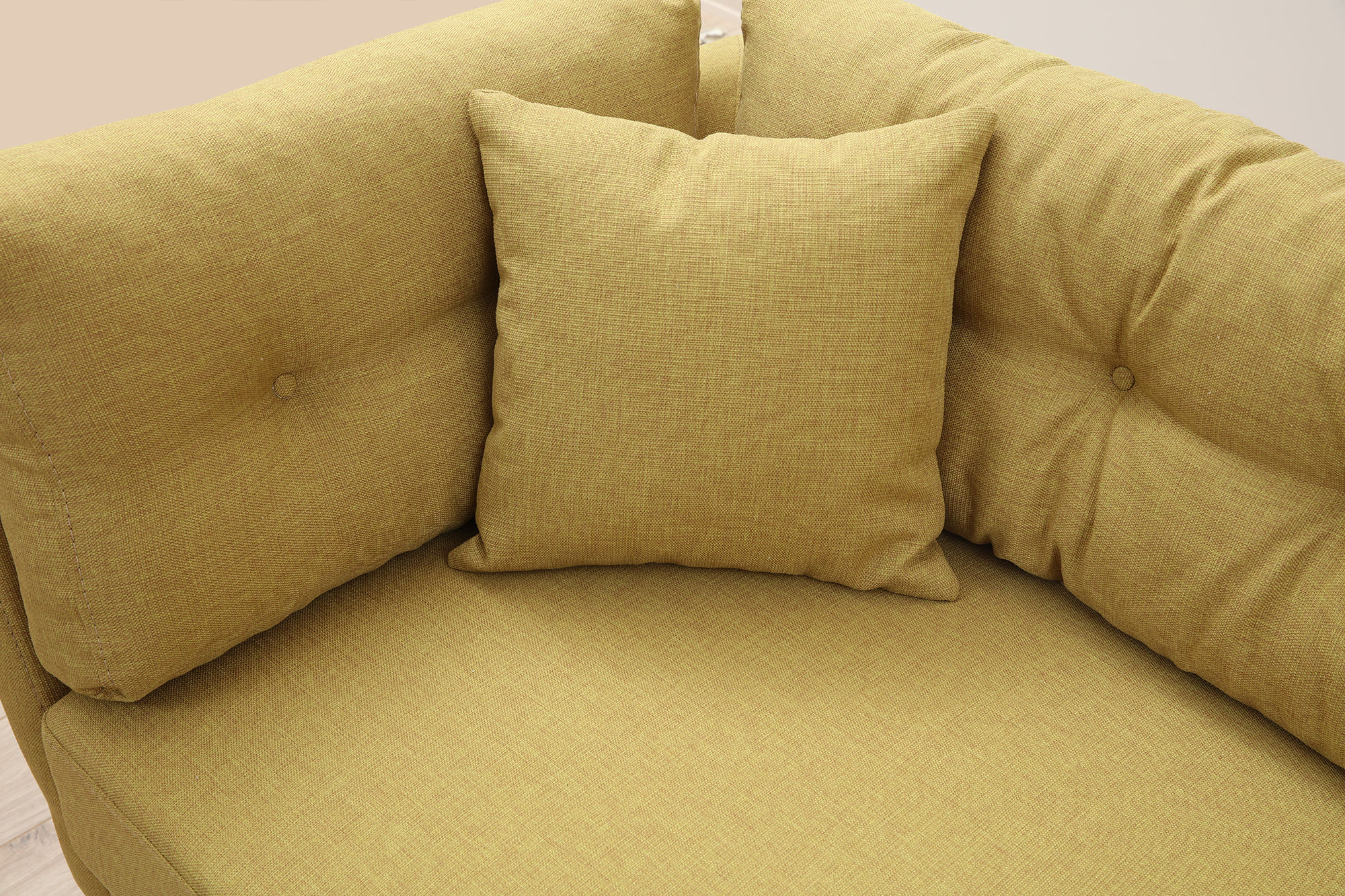 Mapa 3-Seater Sofa Greenish Yellow