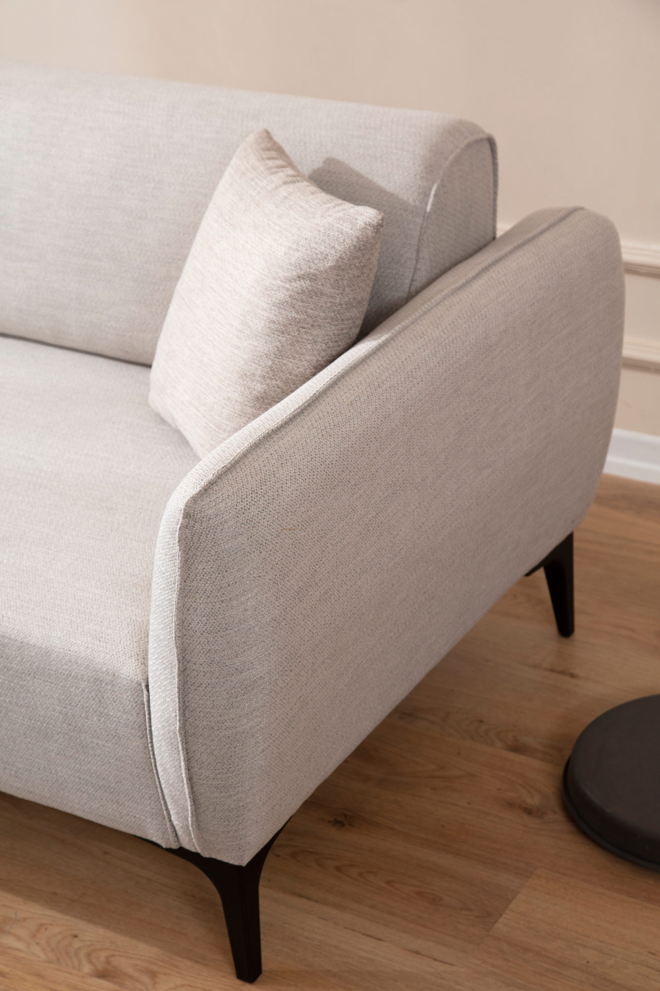 Belissimo Corner Sofa Left White